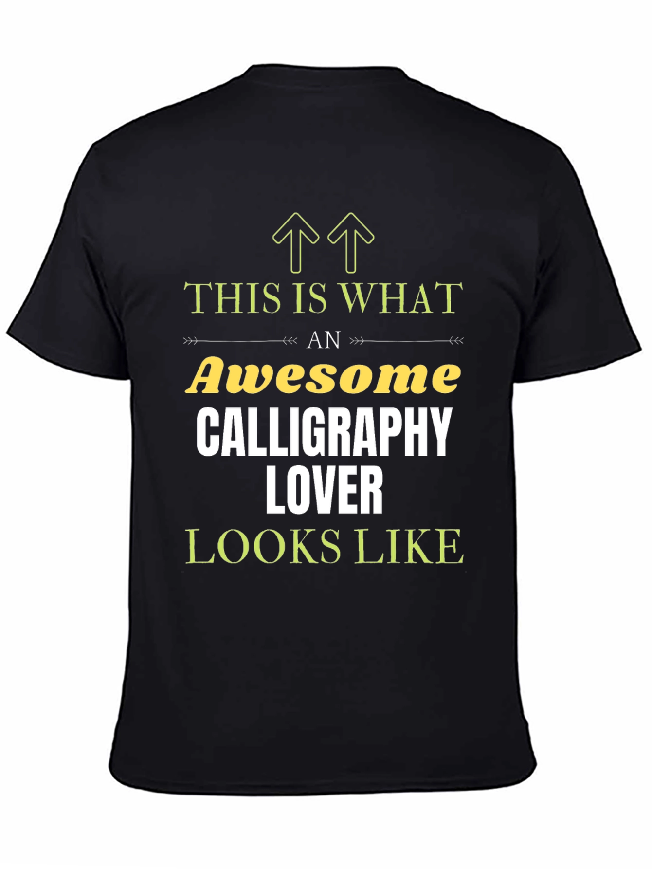Awesome Calligraphy Lover Graphic T-Shirt