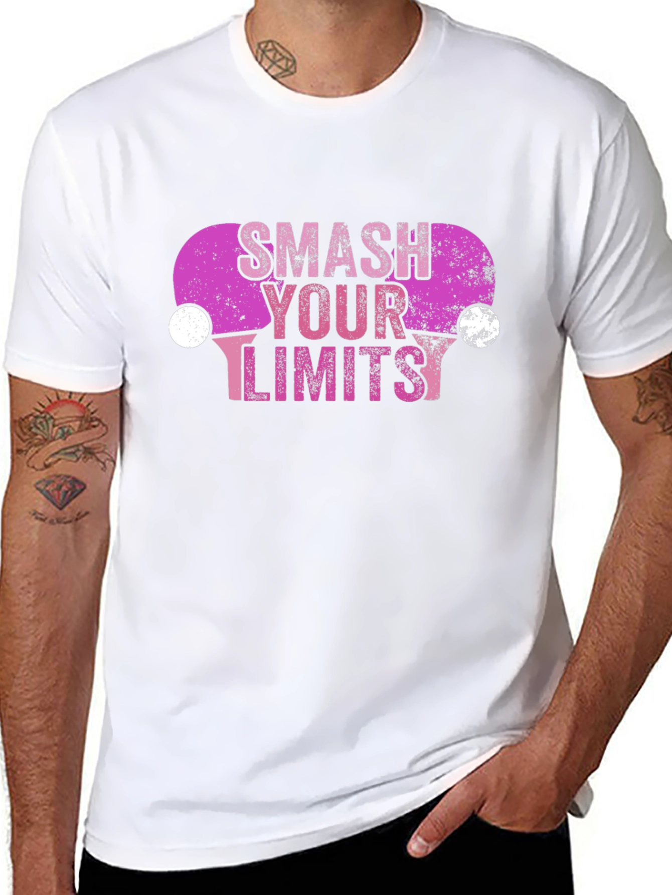 Smash Your Limits Ping Pong Graphic Tee