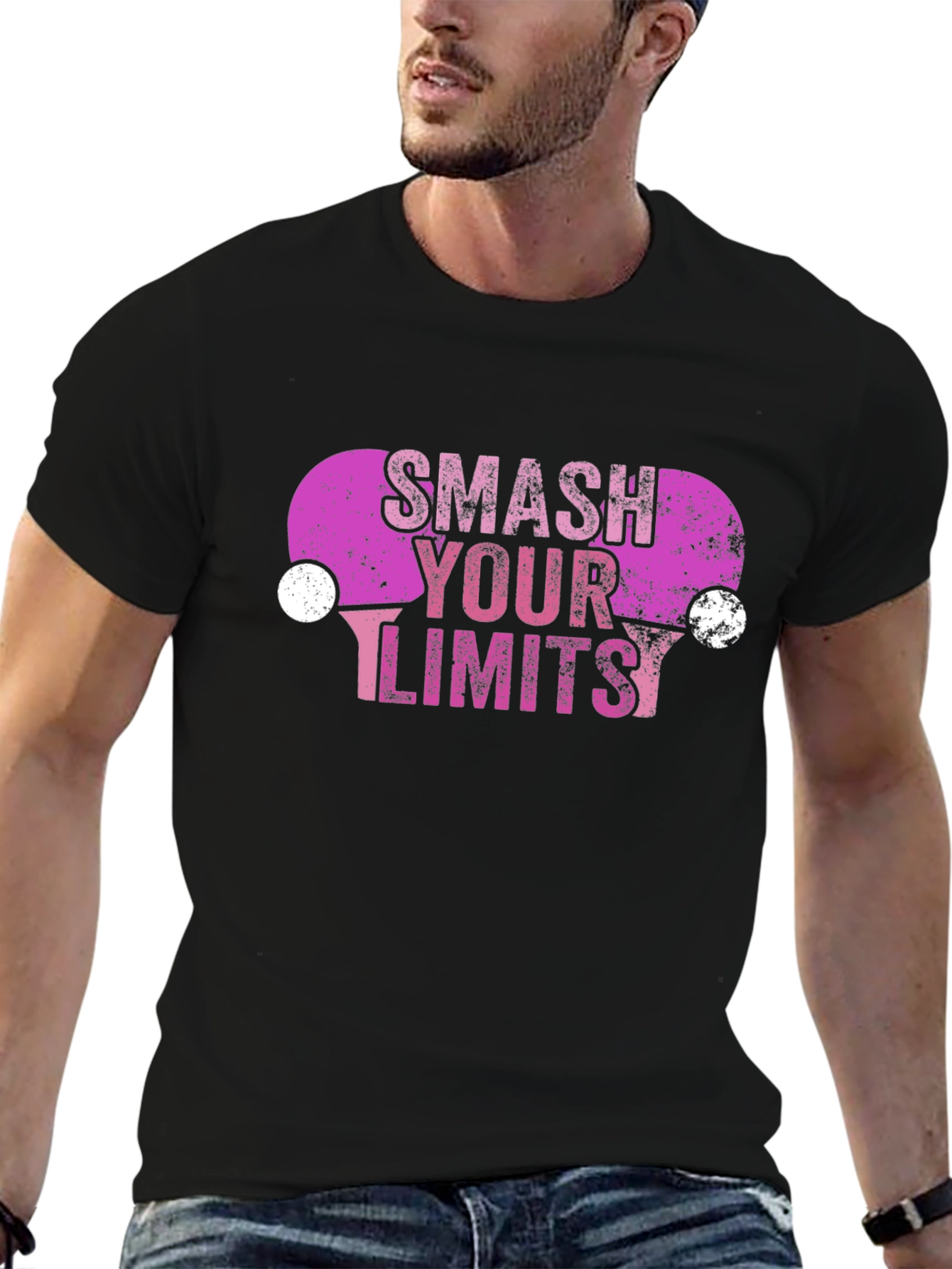 Smash Your Limits Ping Pong Graphic Tee