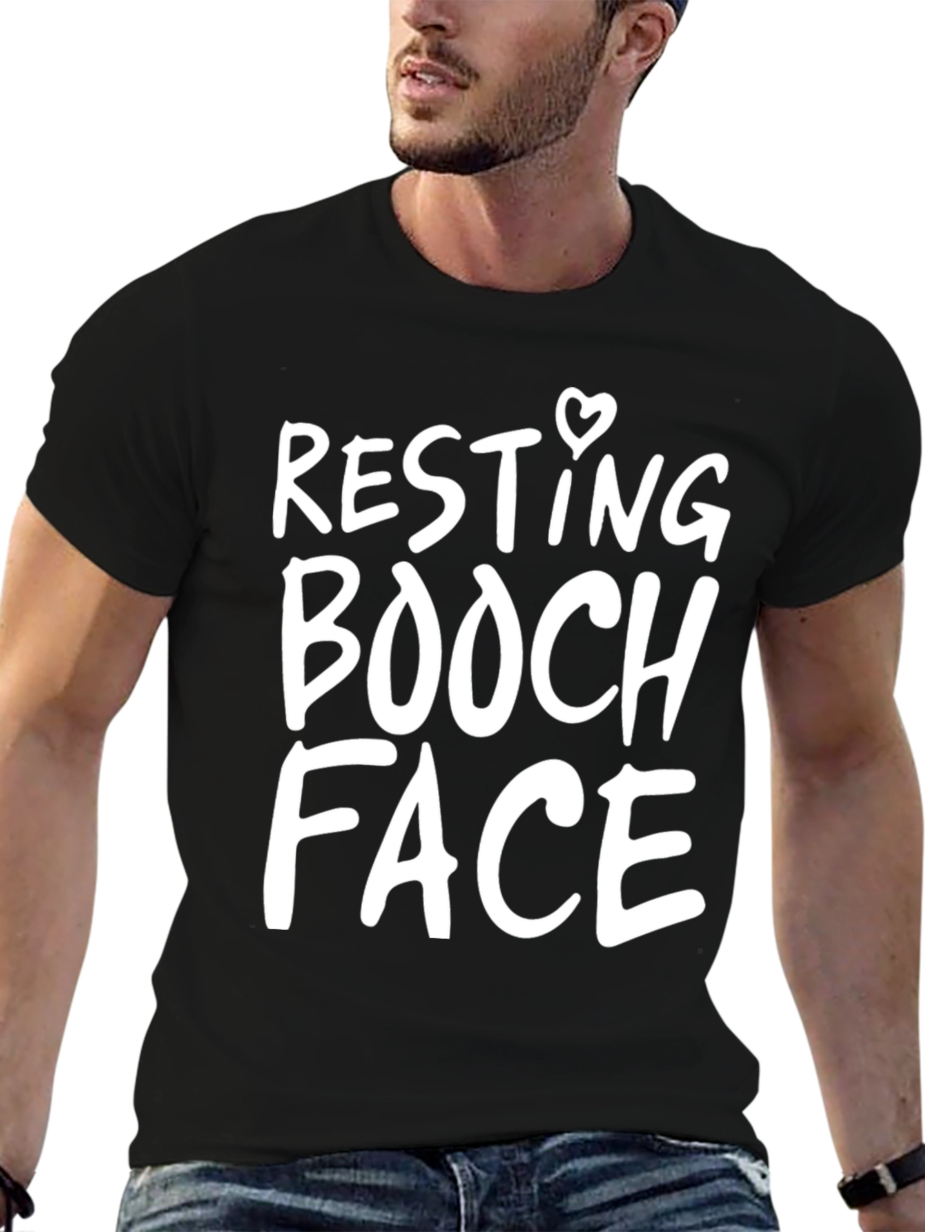 Resting Booch Face T-Shirt - Funny Graphic Tee