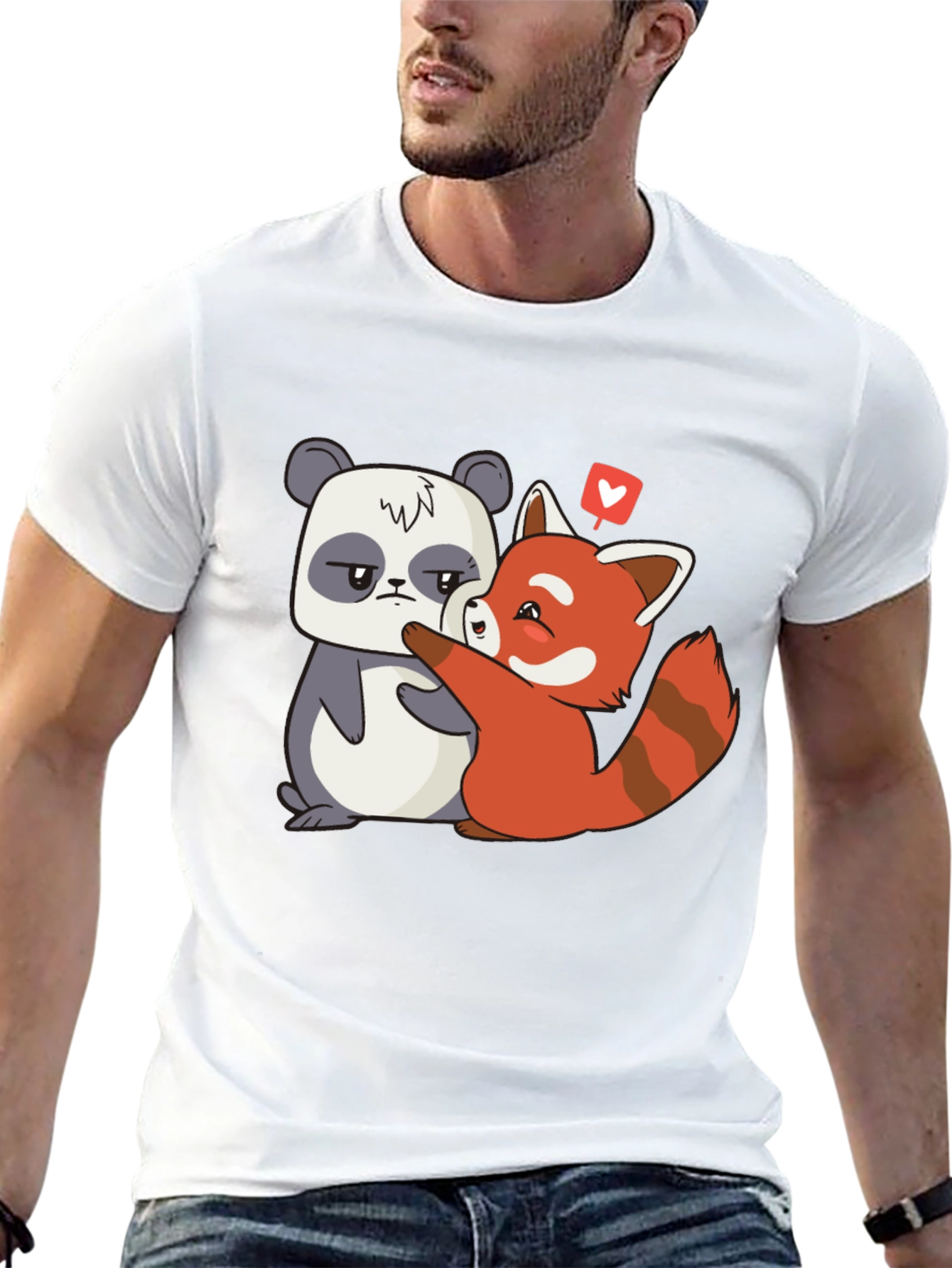 Panda & Red Panda Love T-Shirt