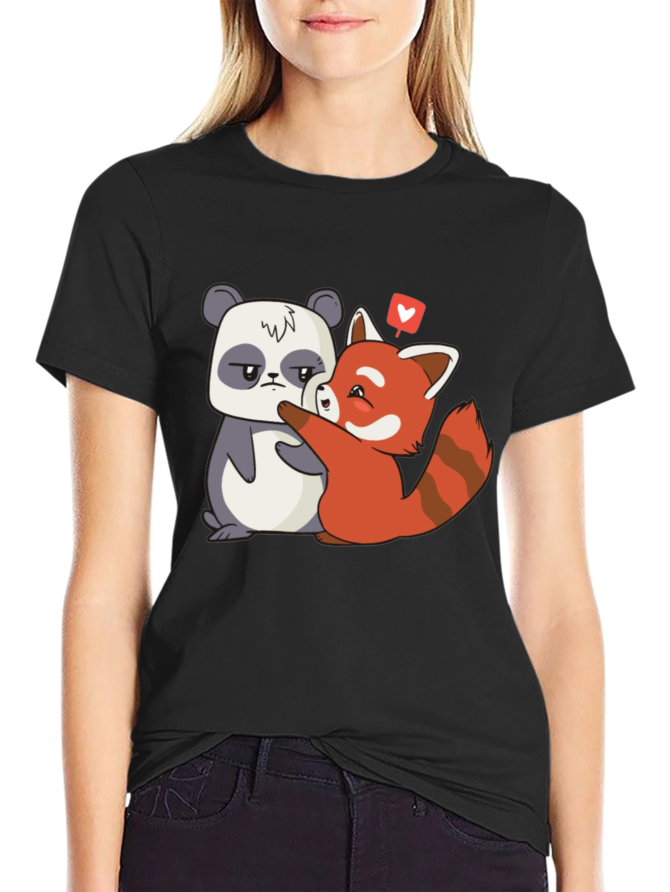 Panda & Red Panda Love T-Shirt