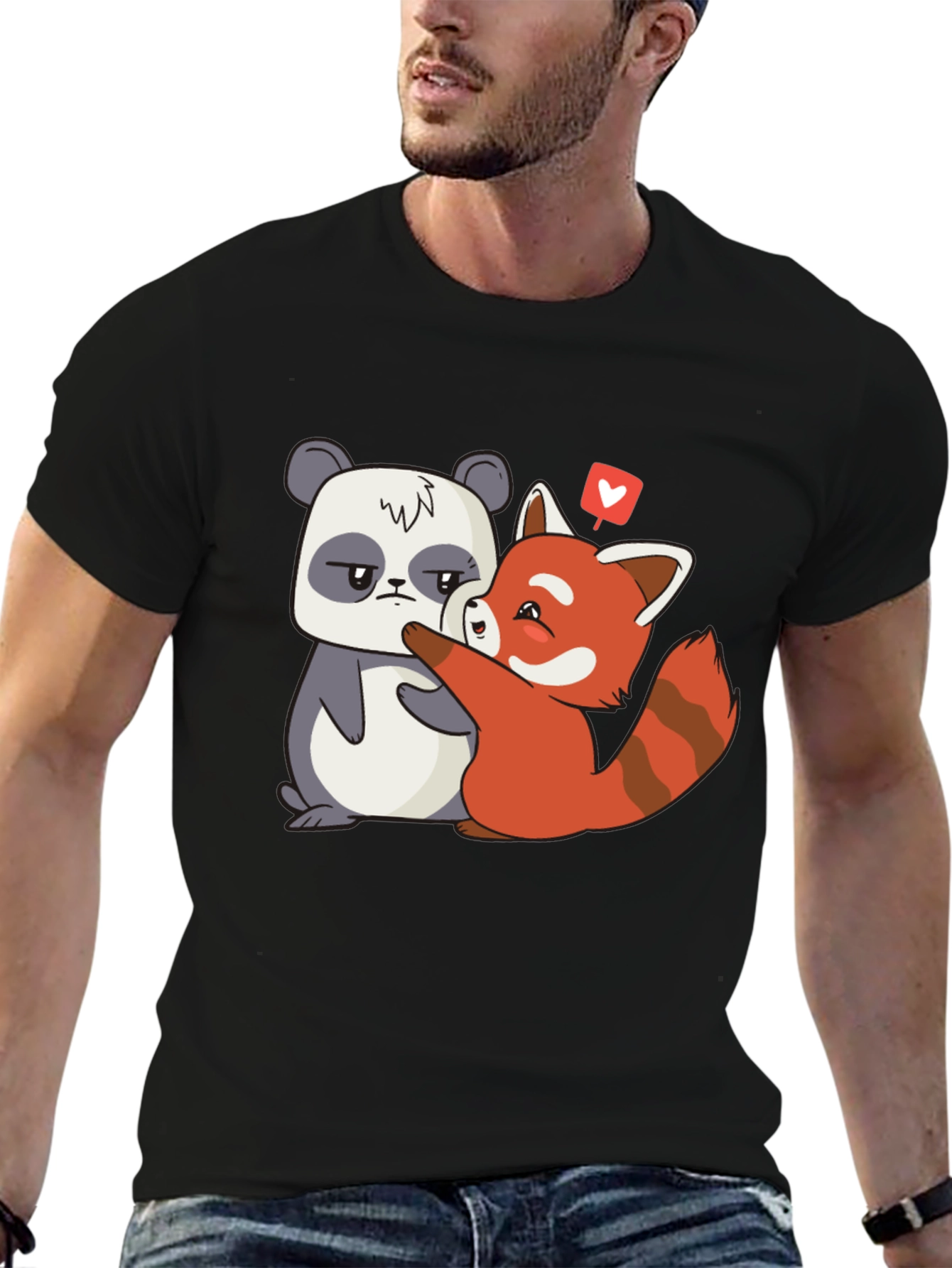 Panda & Red Panda Love T-Shirt