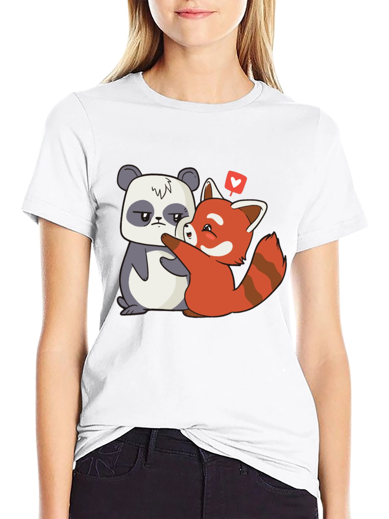 Panda & Red Panda Love T-Shirt