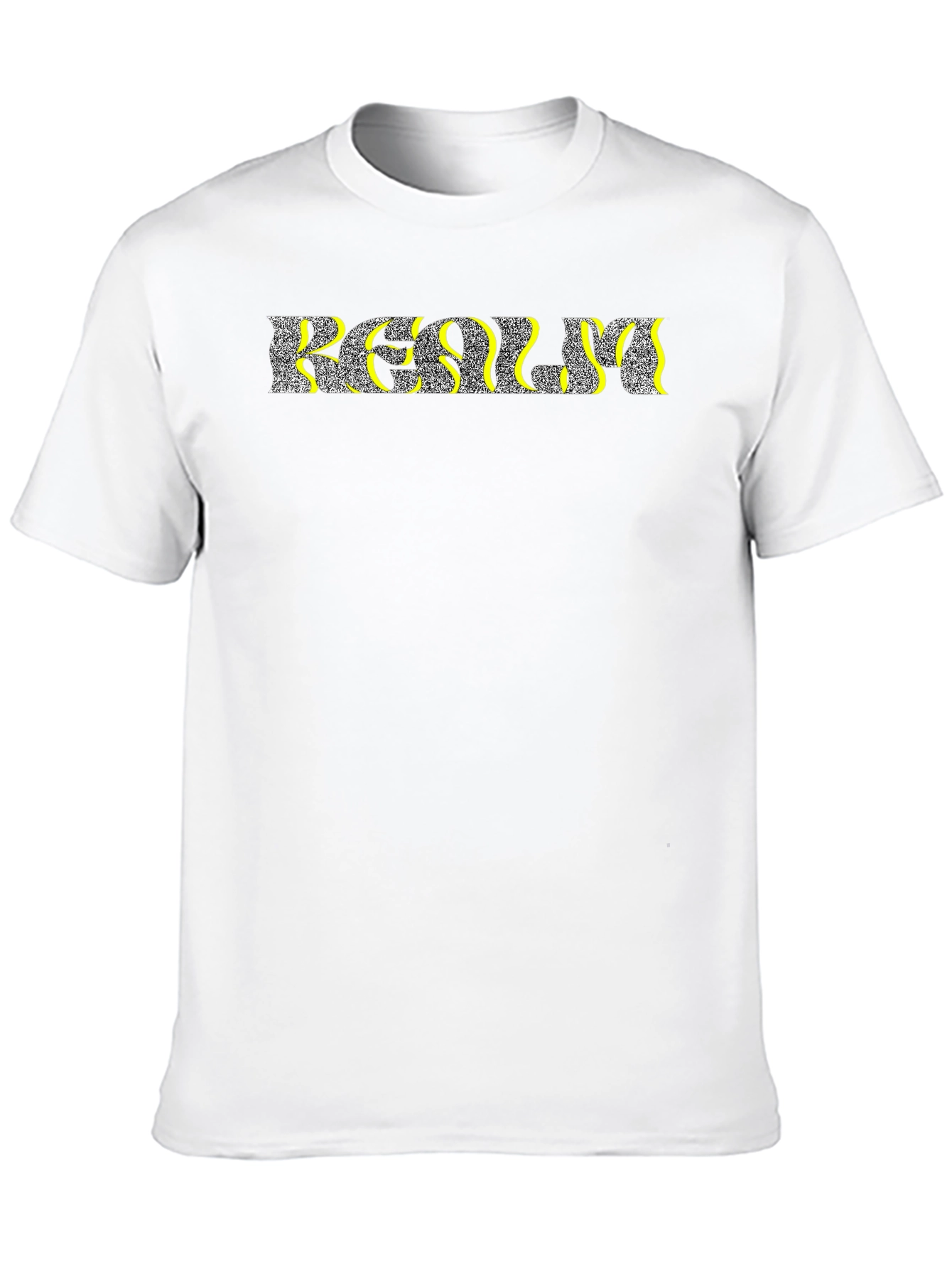 Realm Graphic Print Black T-Shirt