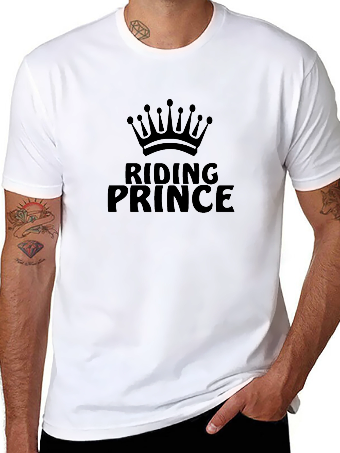 Riding Prince Graphic T-Shirt