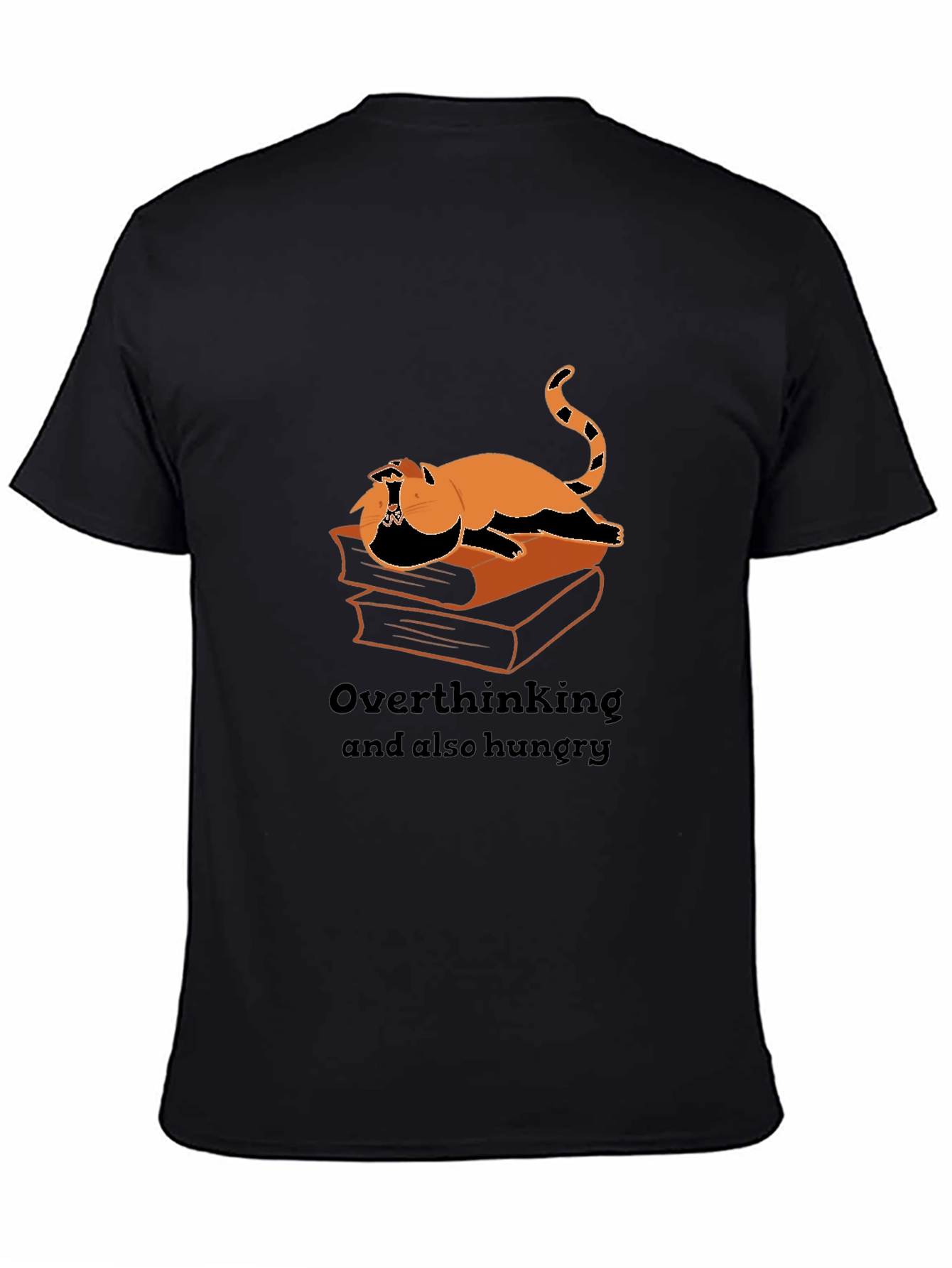 Overthinking Hungry Cat T-Shirt