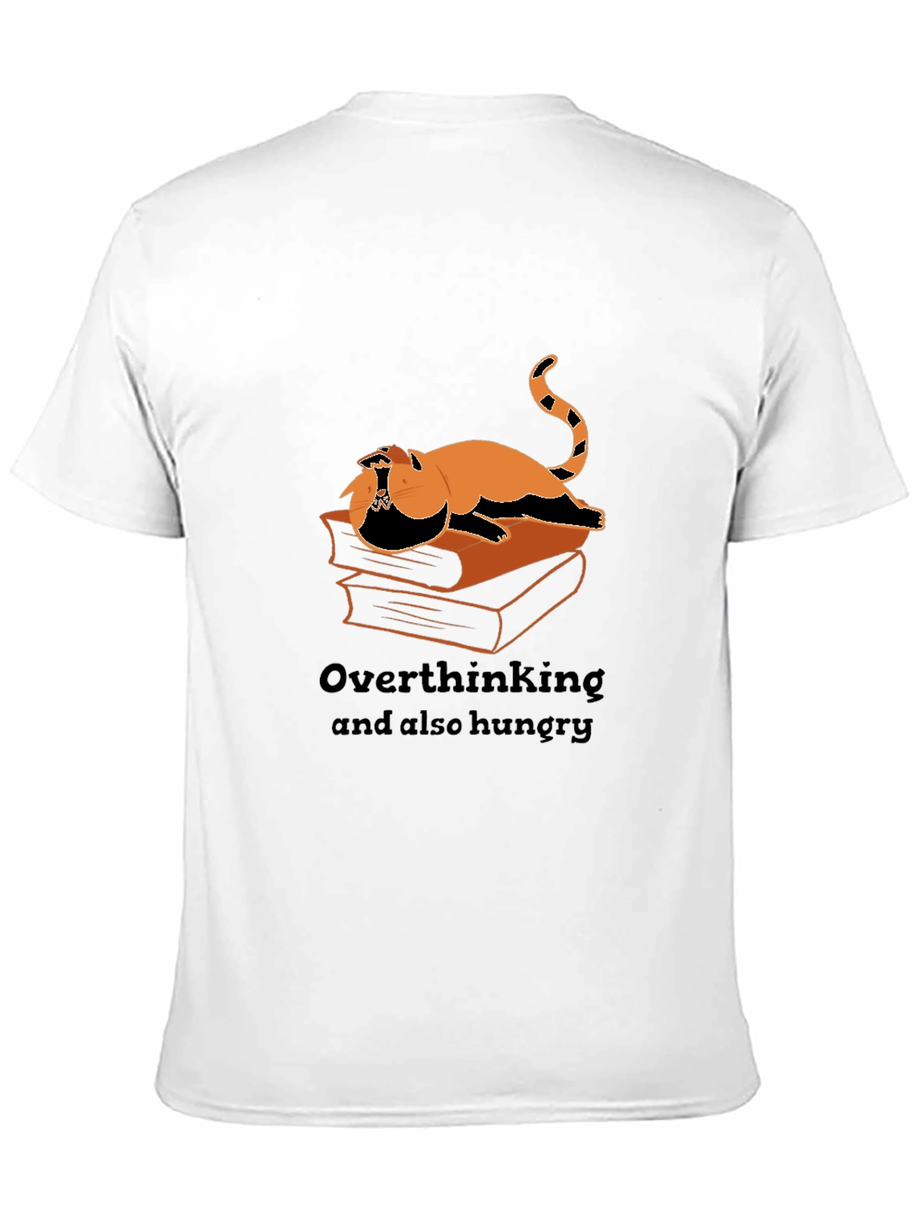 Overthinking Hungry Cat T-Shirt