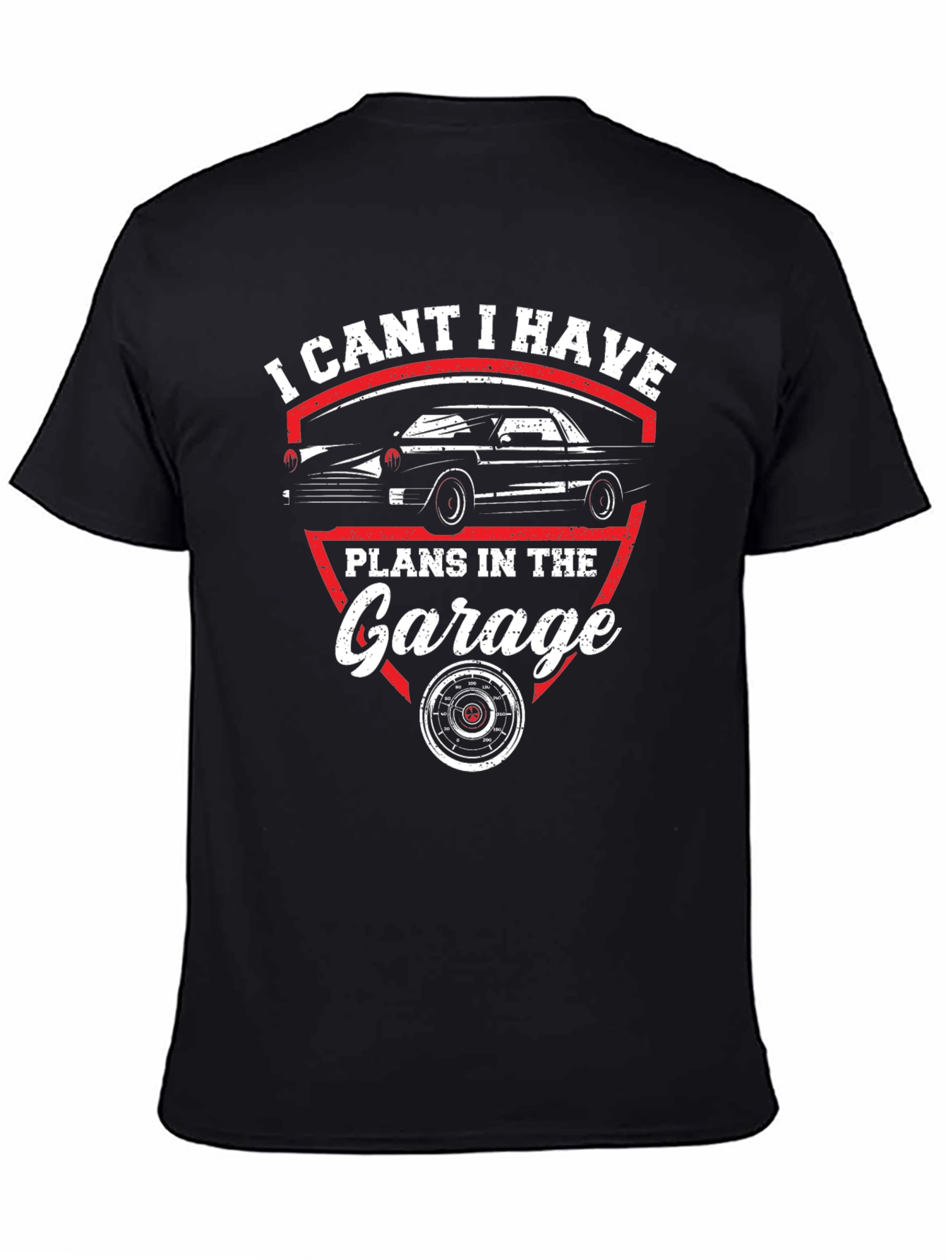 Garage Plans Graphic Tee - Mechanic Shirt