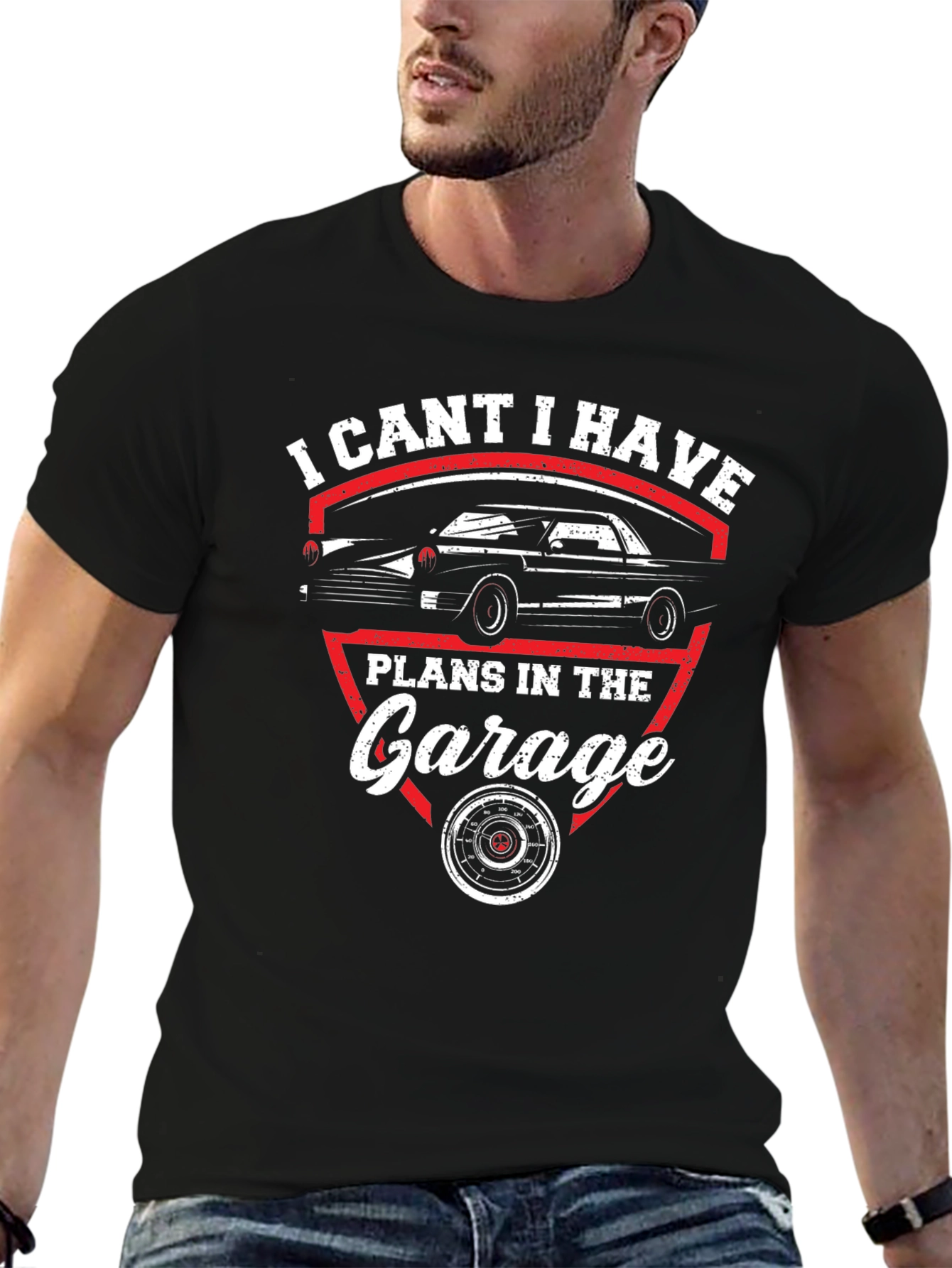 Garage Plans Graphic Tee - Mechanic Shirt
