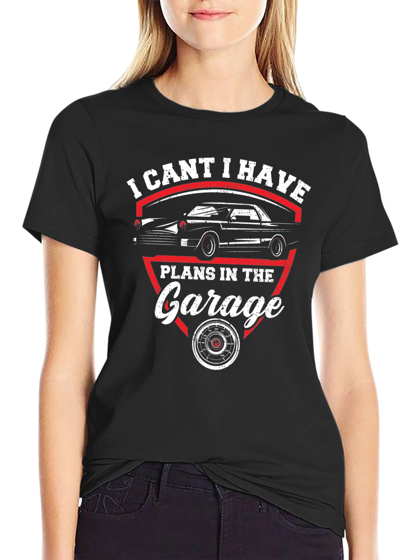 Garage Plans Graphic Tee - Mechanic Shirt