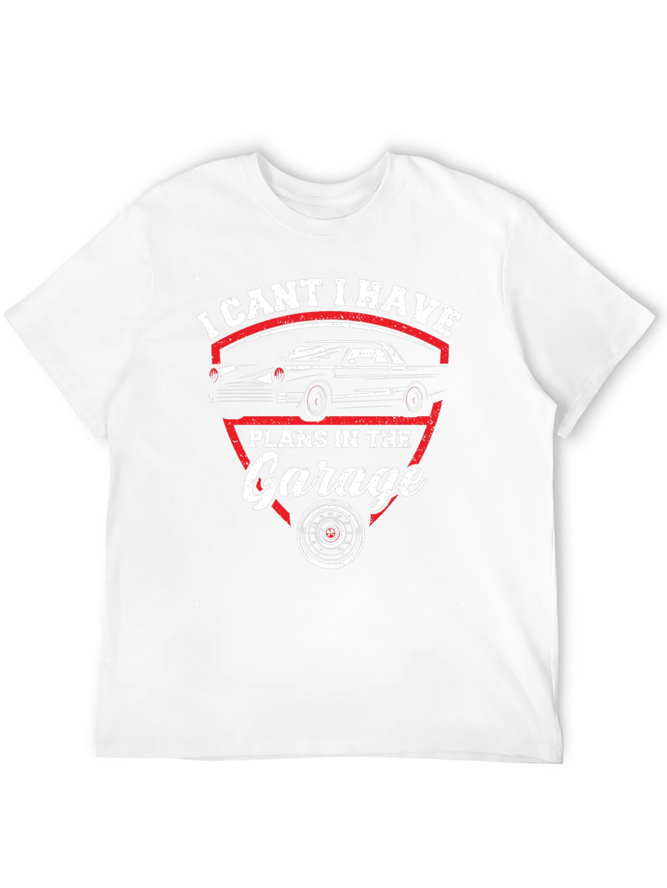 Garage Plans Graphic Tee - Mechanic Shirt