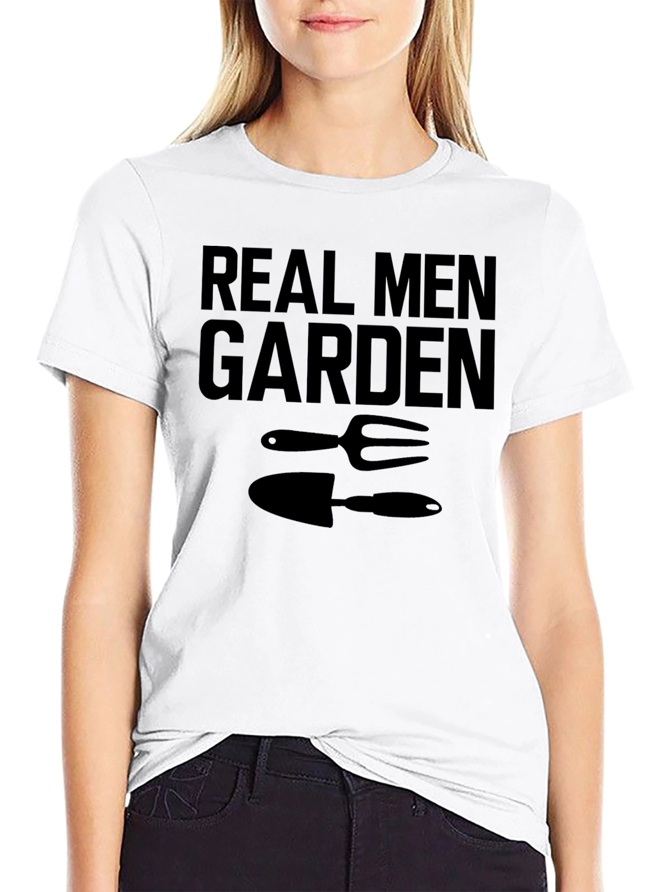 Real Men Garden T-Shirt - Gardening Gift
