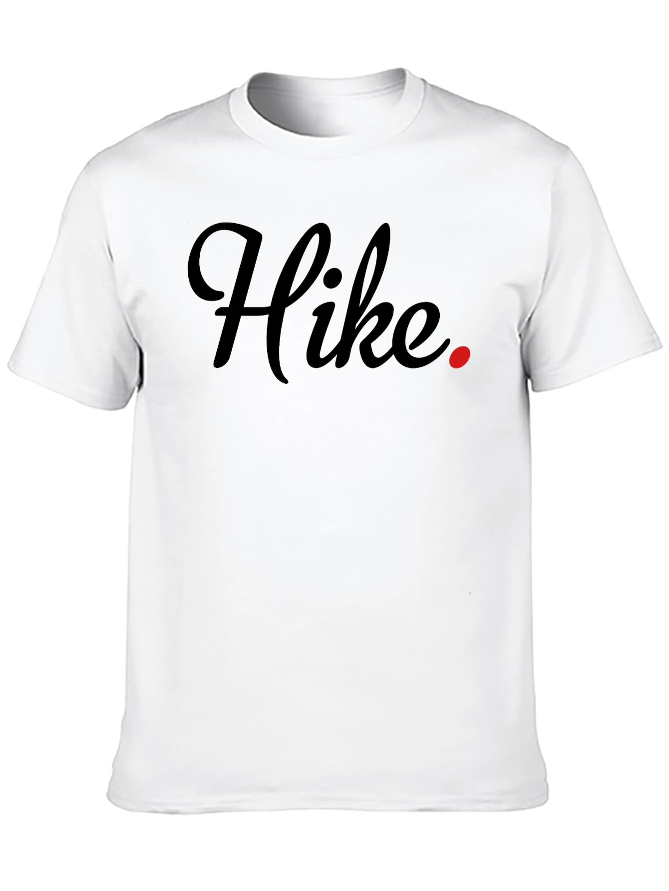 Hike Graphic Tee - Black Casual T-Shirt