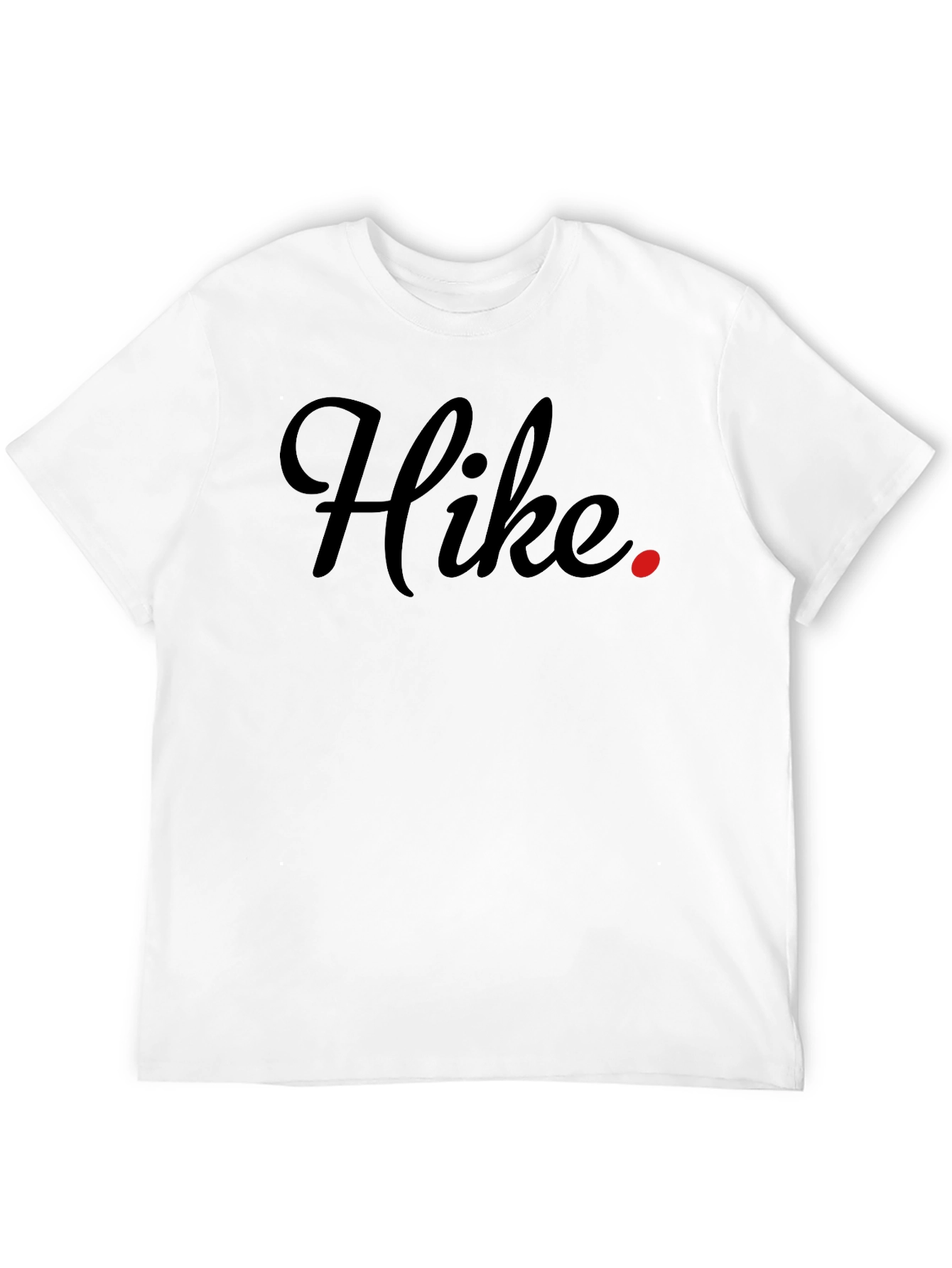 Hike Graphic Tee - Black Casual T-Shirt