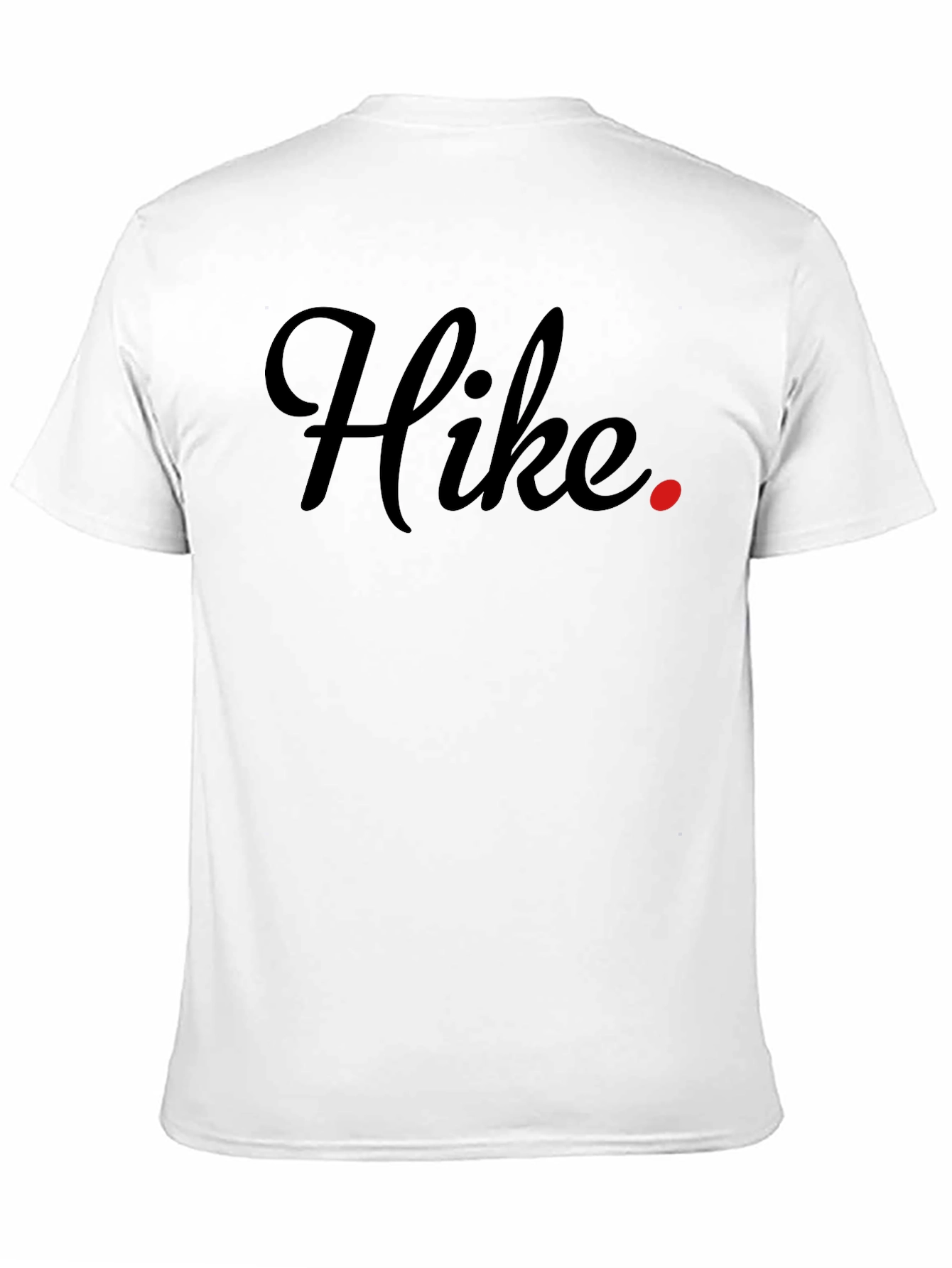 Hike Graphic Tee - Black Casual T-Shirt