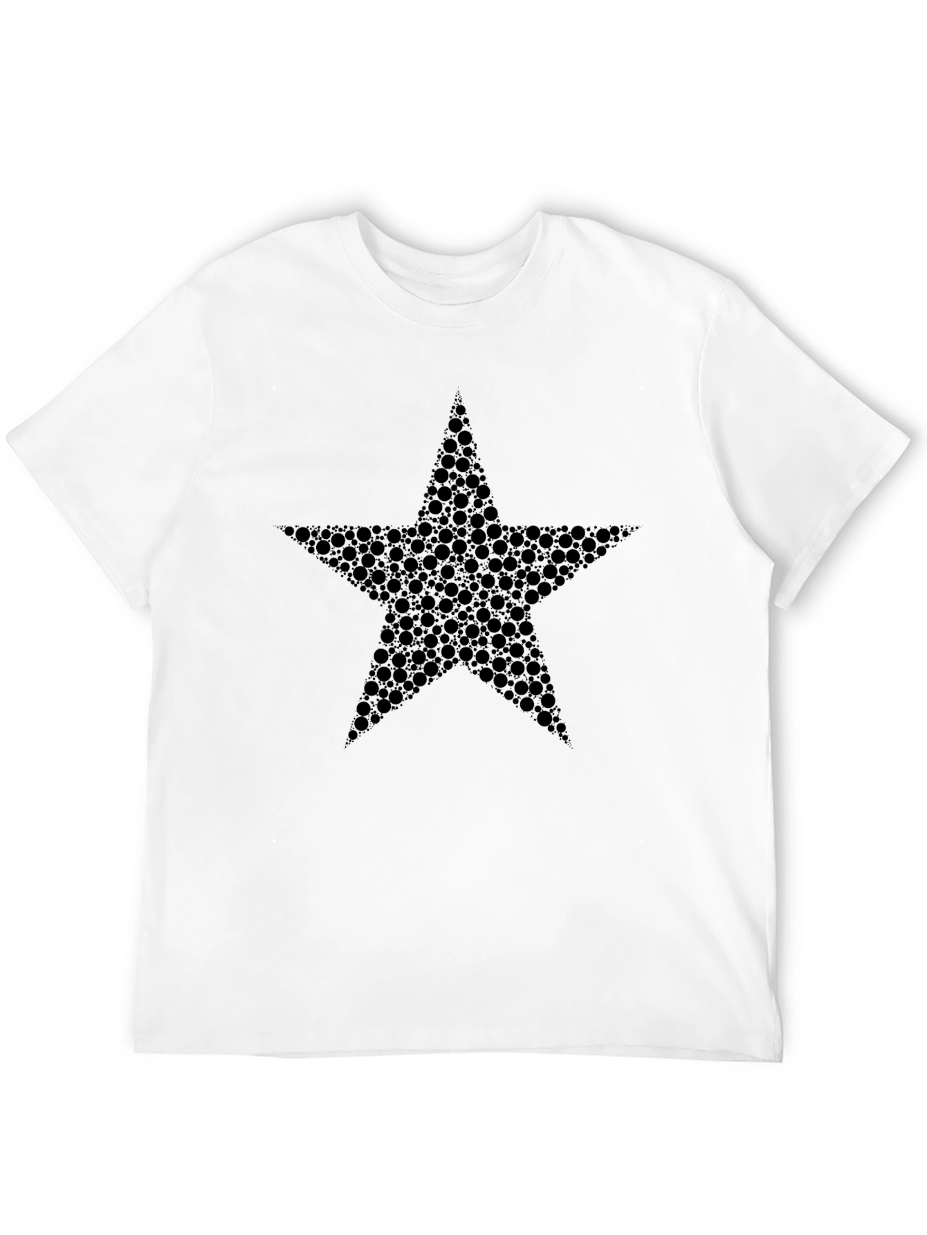 Black Star Graphic Mens T-Shirt