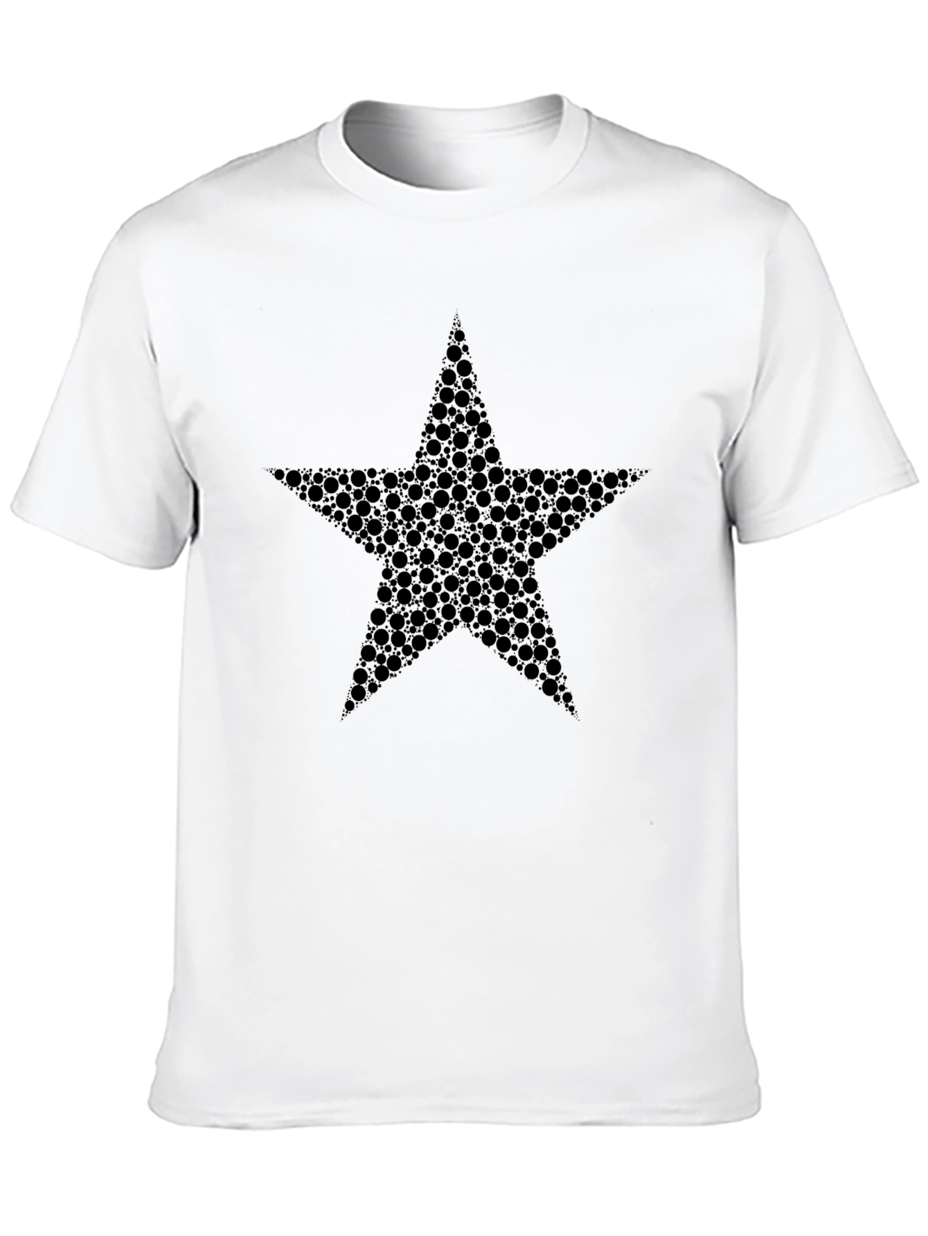 Black Star Graphic Mens T-Shirt