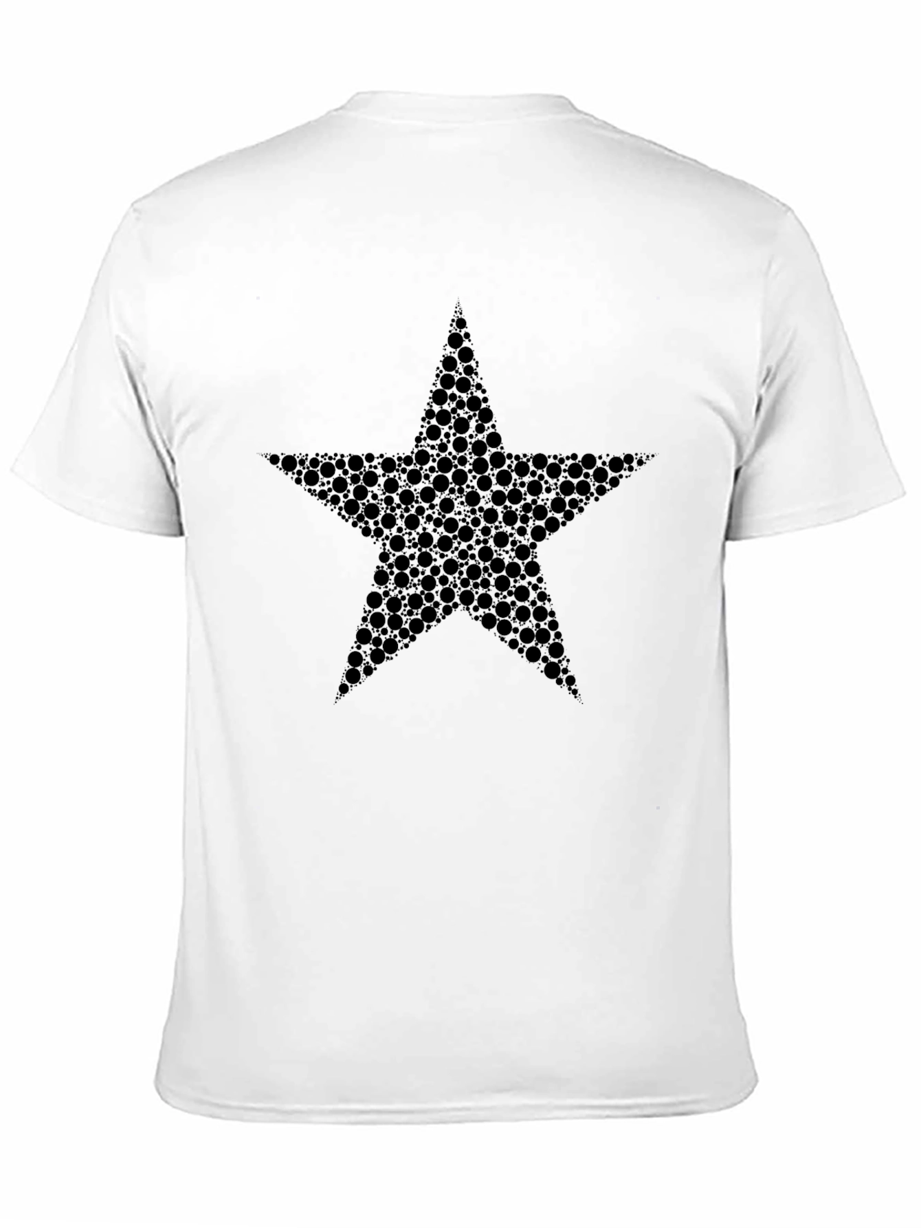 Black Star Graphic Mens T-Shirt