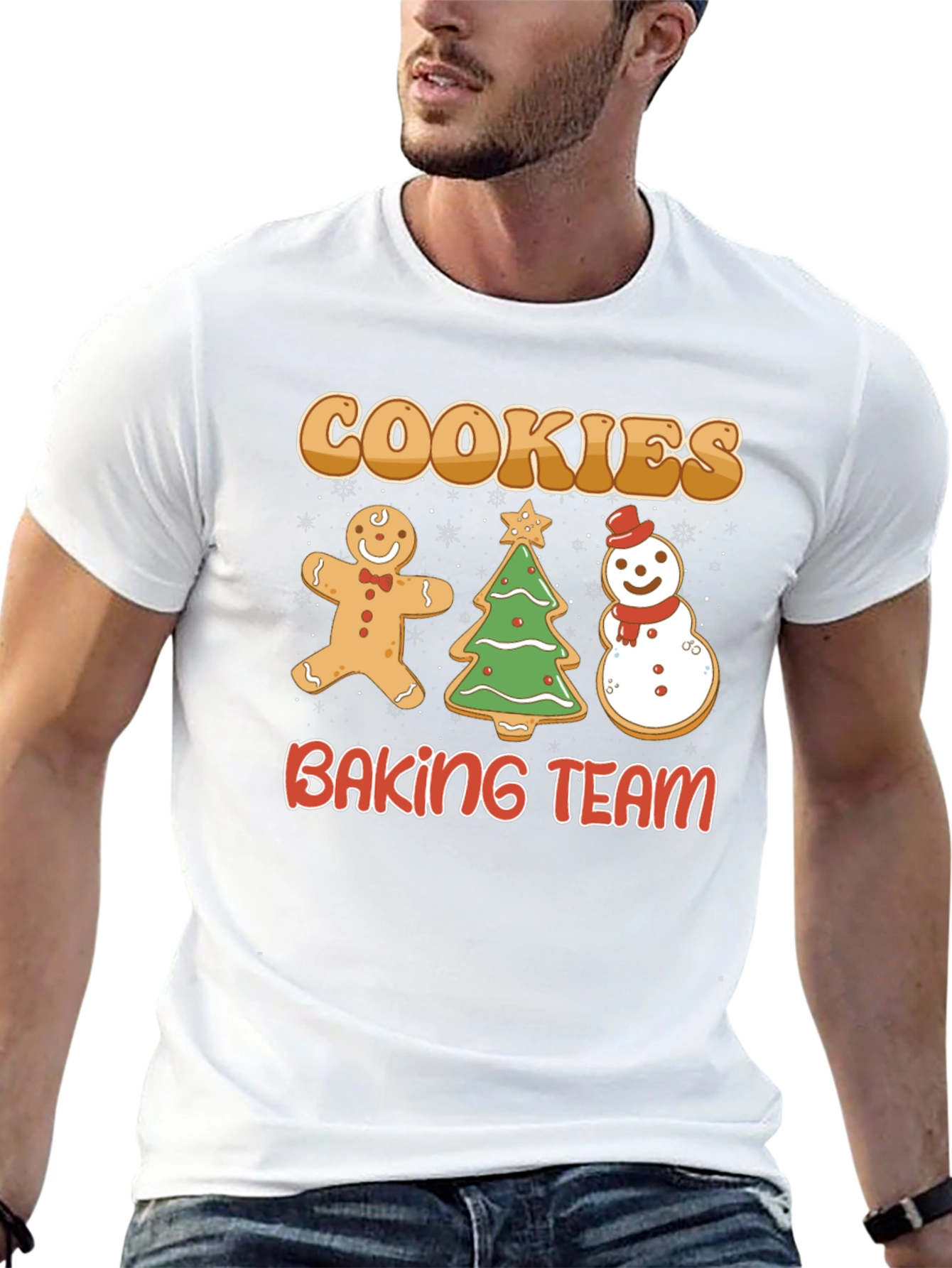 Cookies Baking Team Holiday T-Shirt