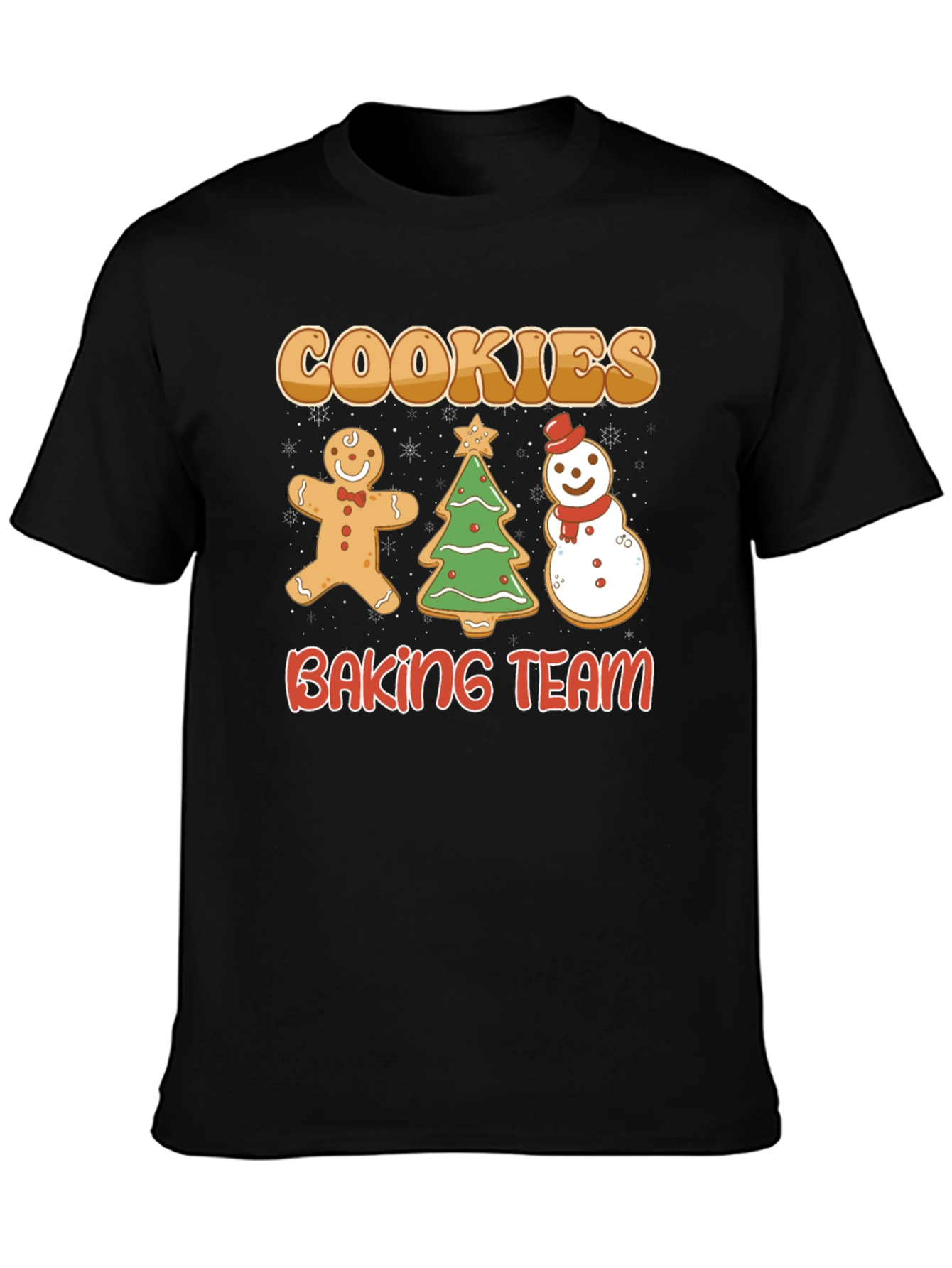 Cookies Baking Team Holiday T-Shirt