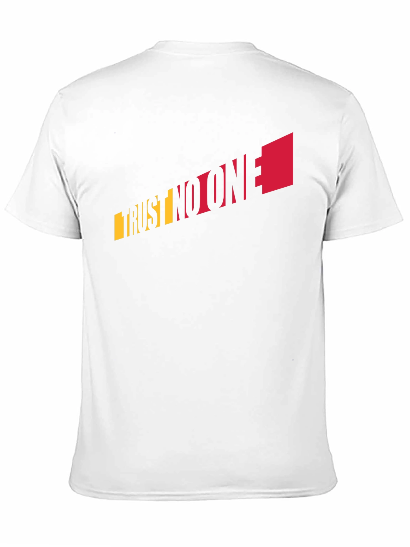 Trust No One Graphic Tee - Black