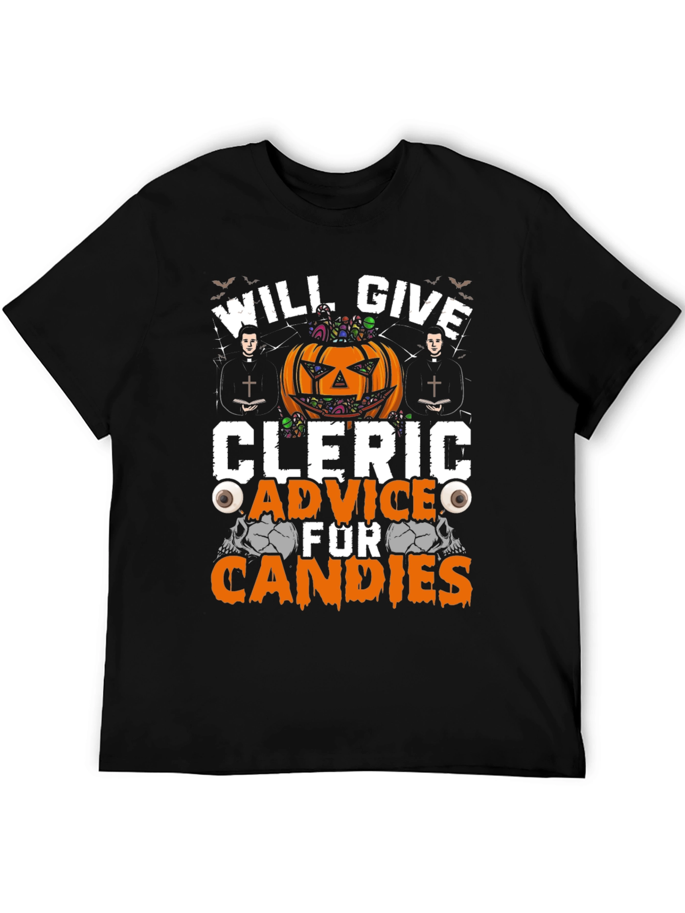 Will Give Cleric Advice for Candies T-Shirt Halloween