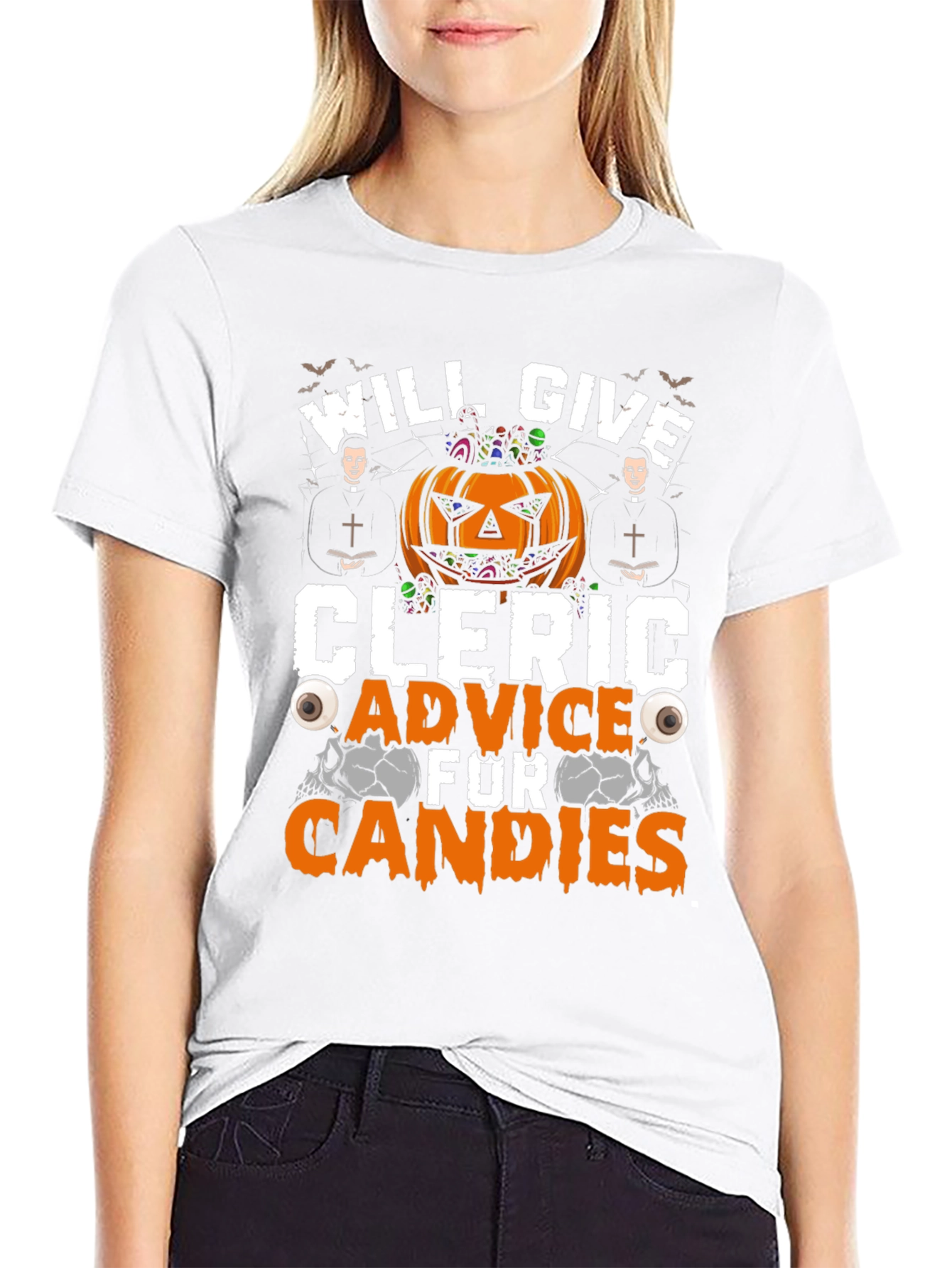 Will Give Cleric Advice for Candies T-Shirt Halloween