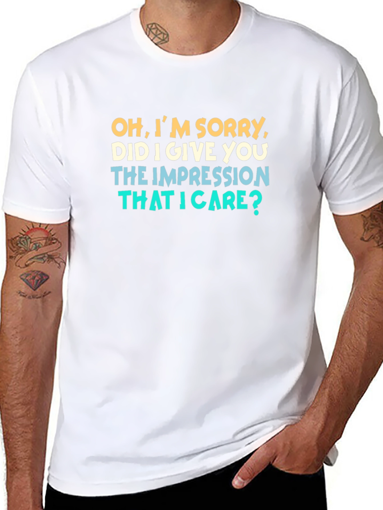 Funny Graphic Tee: Oh Im Sorry...