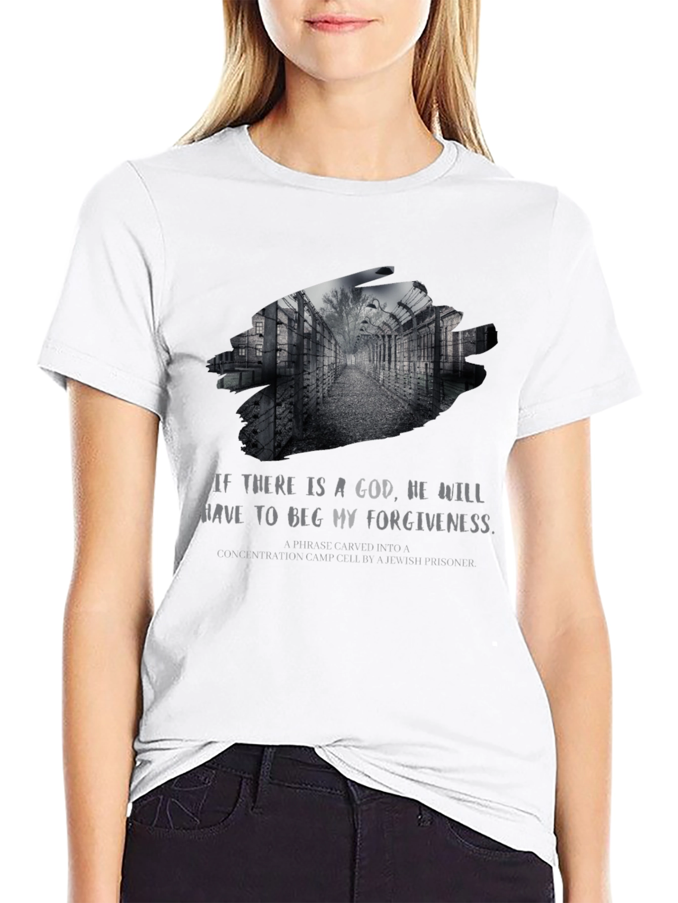 Atheist Holocaust T-Shirt - Beg My Forgiveness