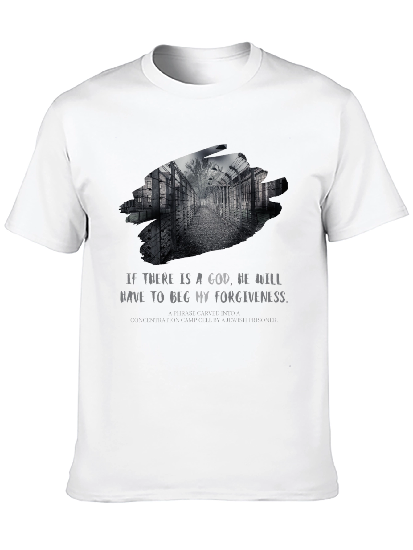 Atheist Holocaust T-Shirt - Beg My Forgiveness