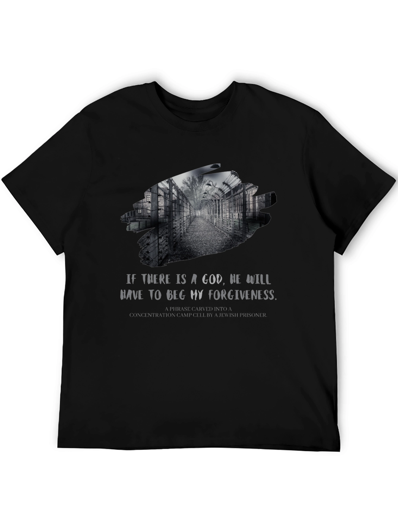 Atheist Holocaust T-Shirt - Beg My Forgiveness