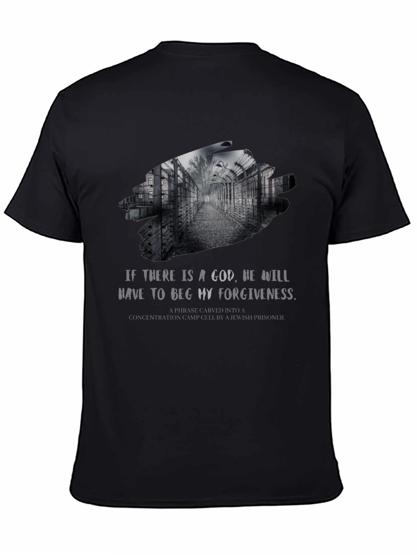 Atheist Holocaust T-Shirt - Beg My Forgiveness