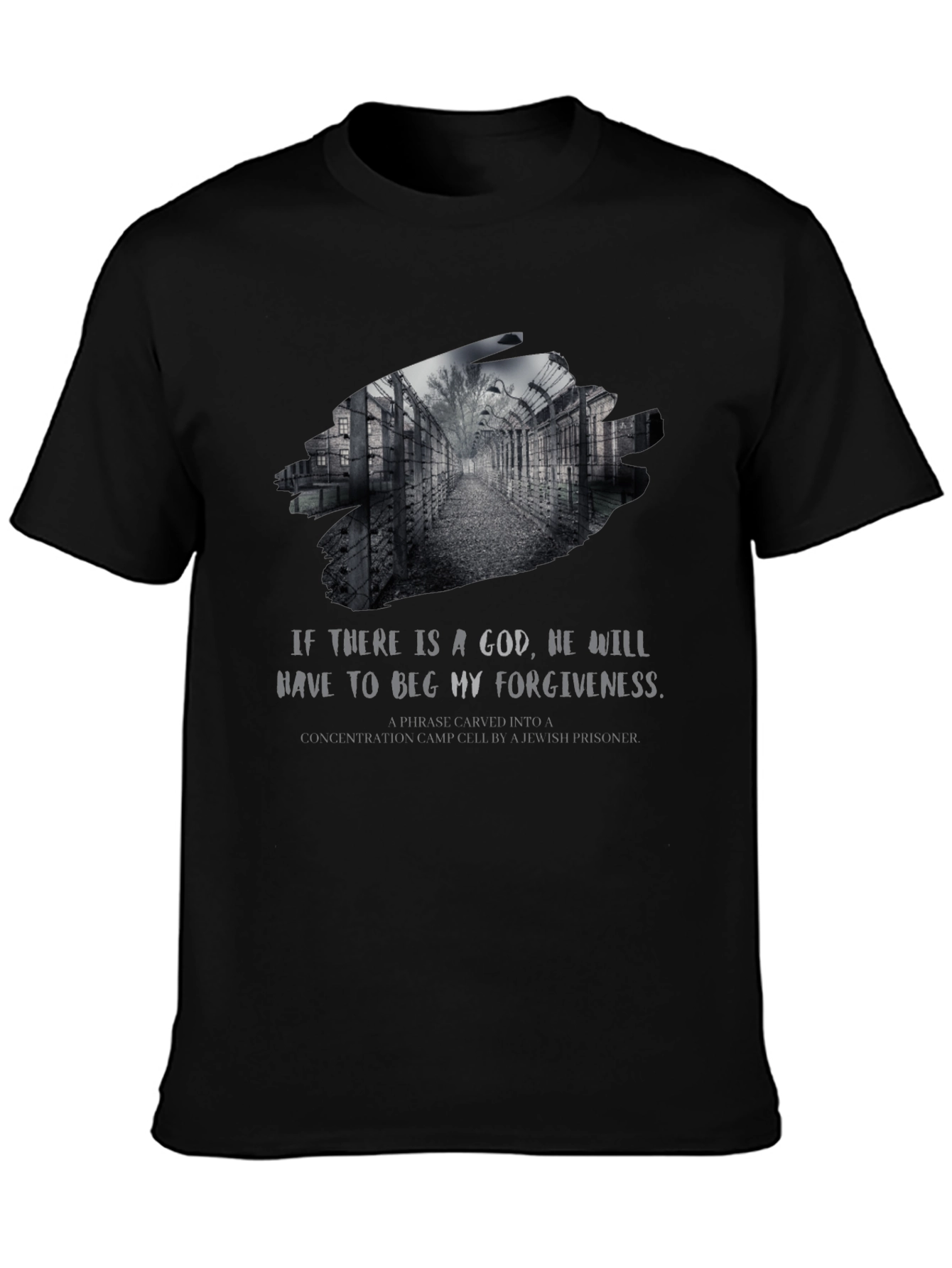 Atheist Holocaust T-Shirt - Beg My Forgiveness