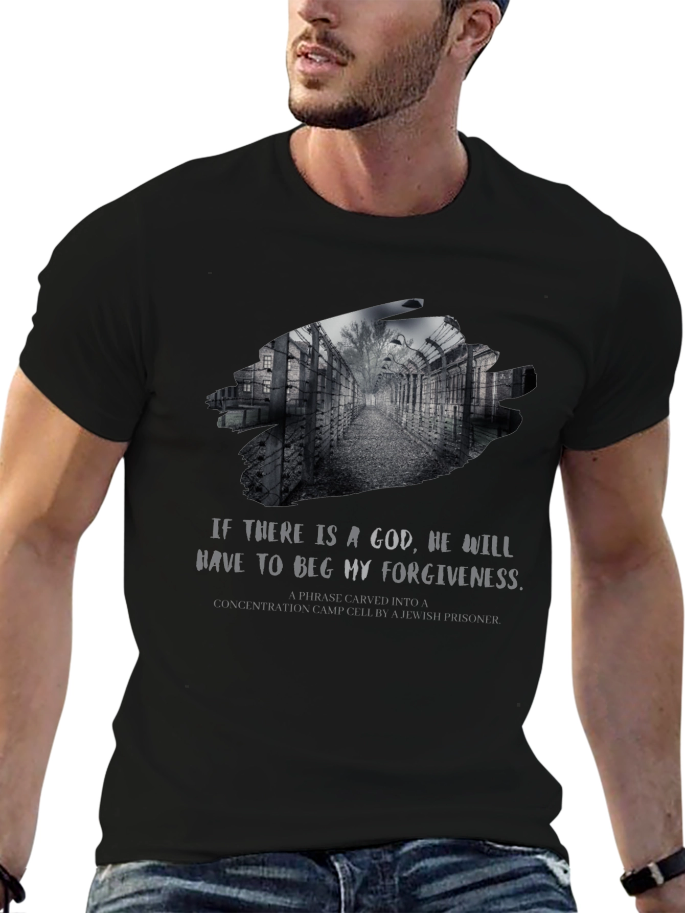 Atheist Holocaust T-Shirt - Beg My Forgiveness