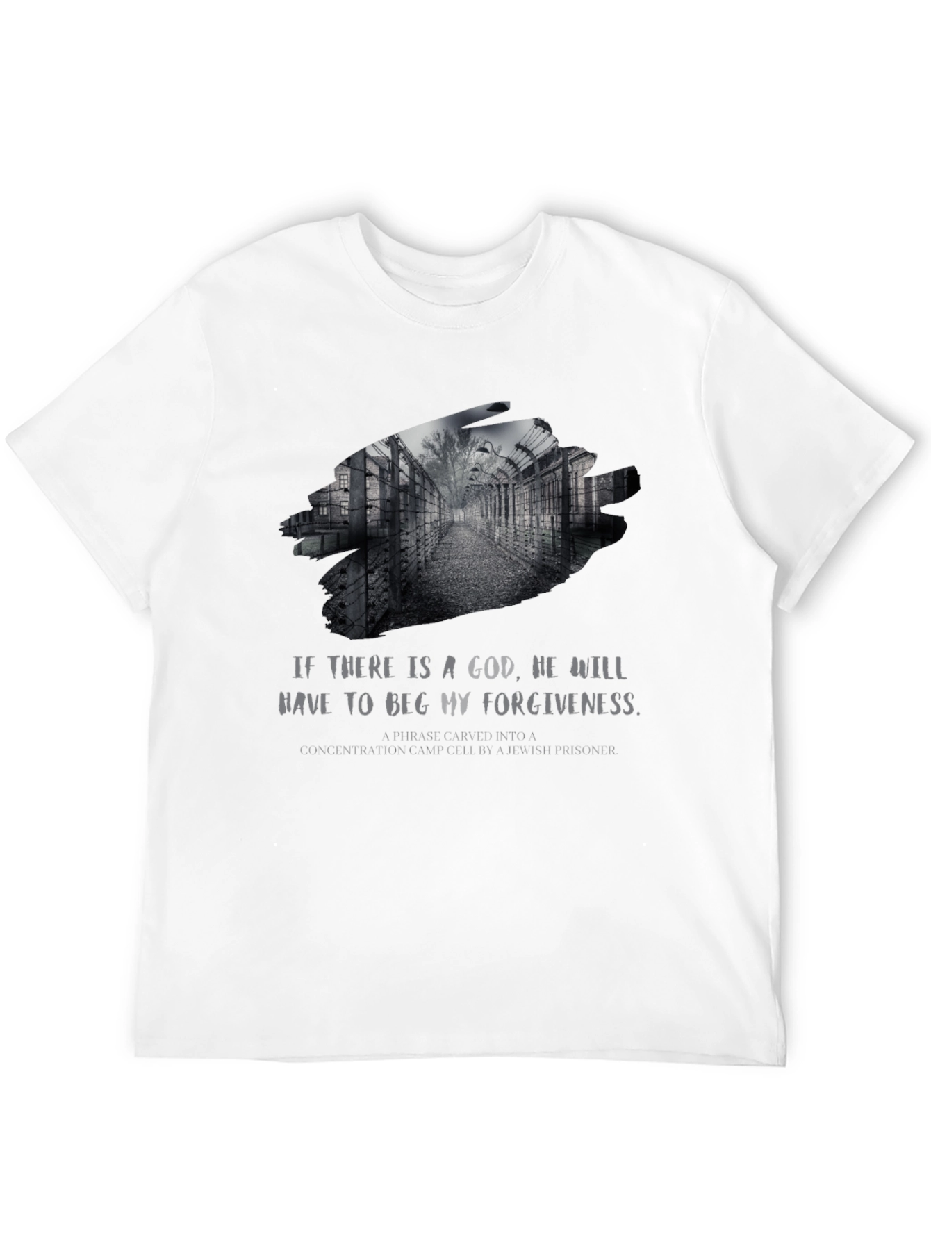 Atheist Holocaust T-Shirt - Beg My Forgiveness