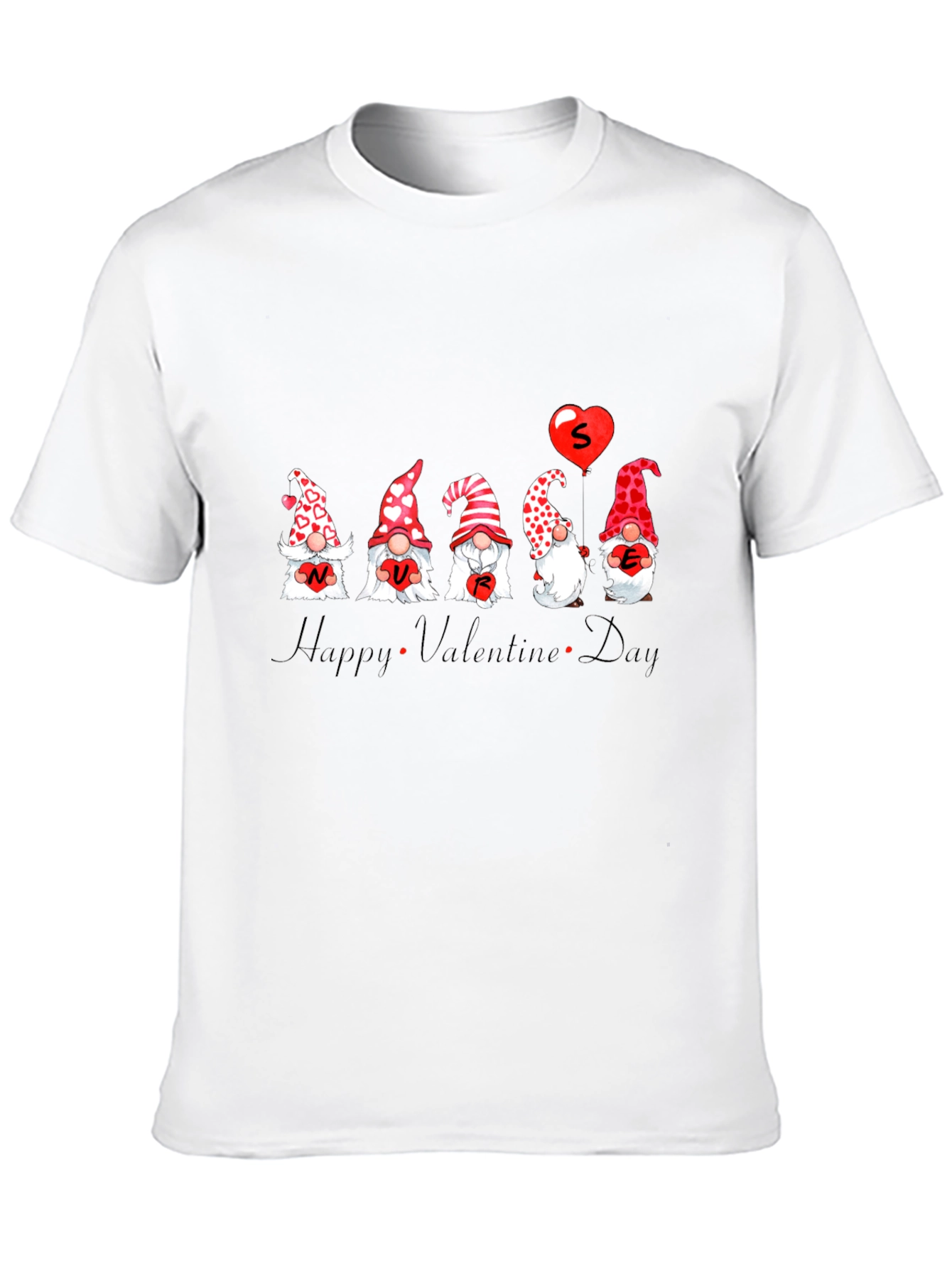 Valentines Day Gnome Graphic Tee