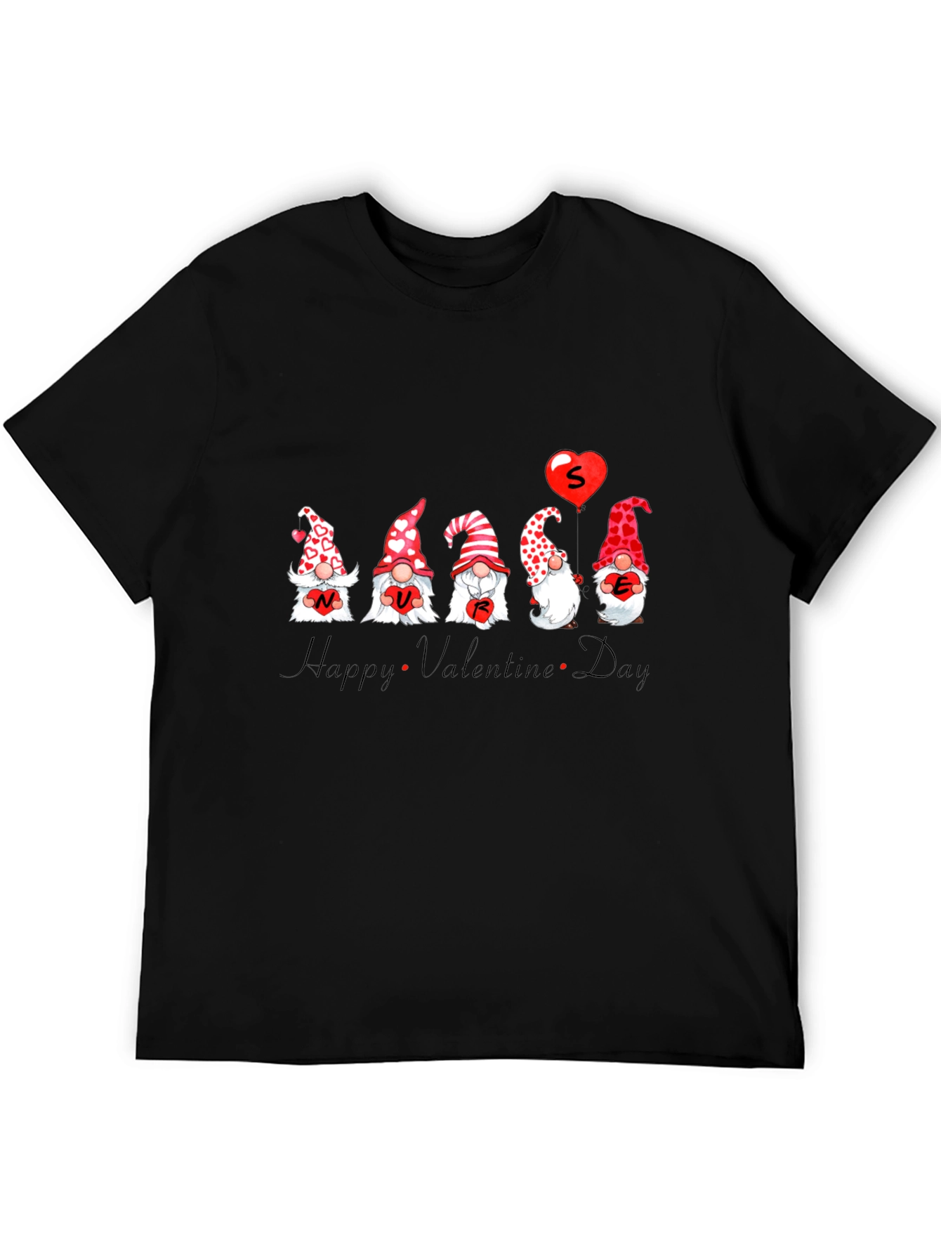 Valentines Day Gnome Graphic Tee