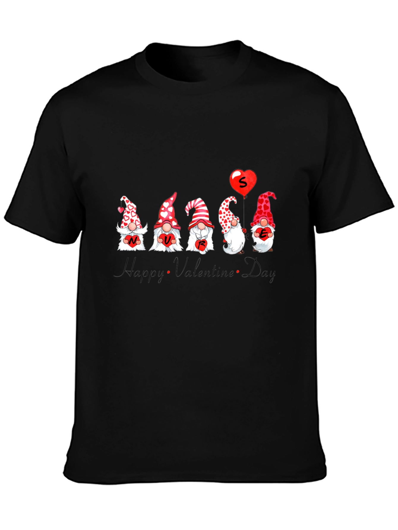 Valentines Day Gnome Graphic Tee