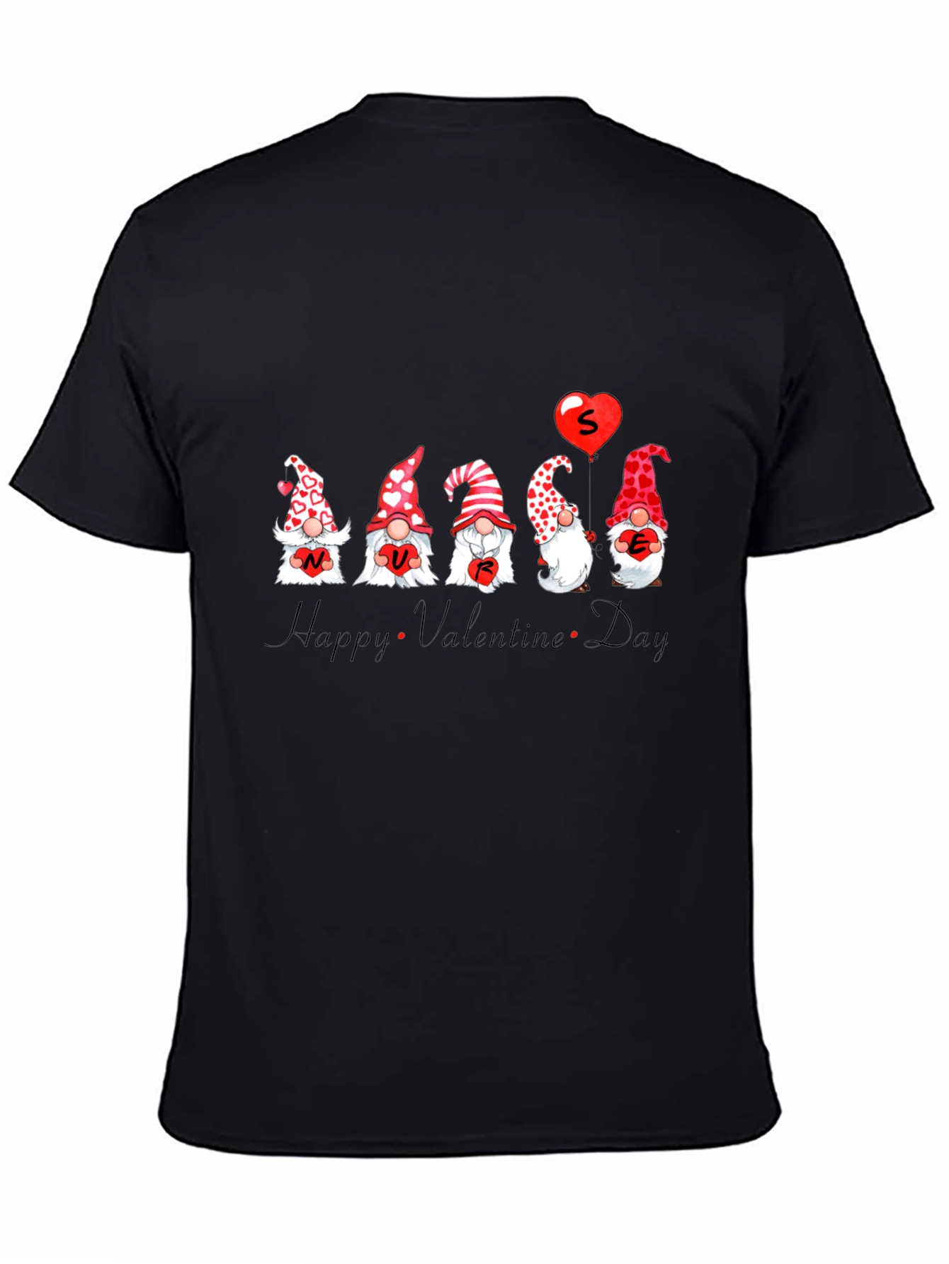 Valentines Day Gnome Graphic Tee