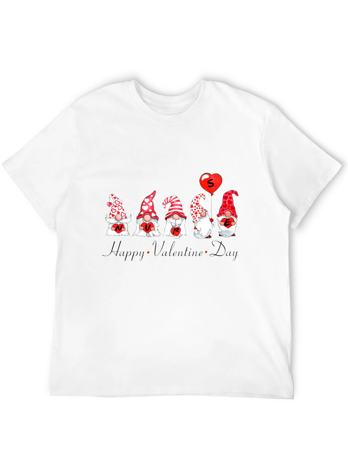 Valentines Day Gnome Graphic Tee