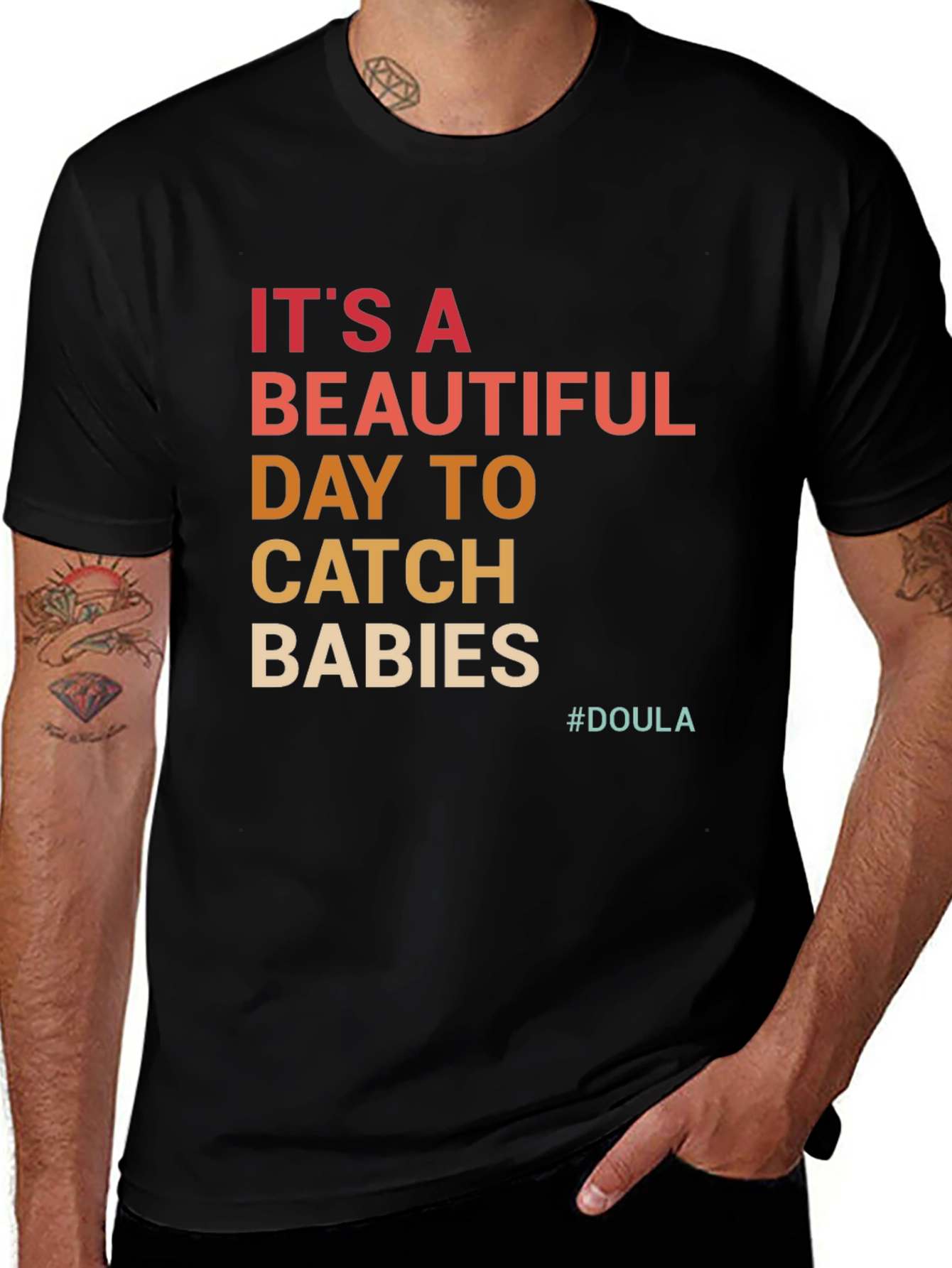 Catch Babies Doula T-Shirt