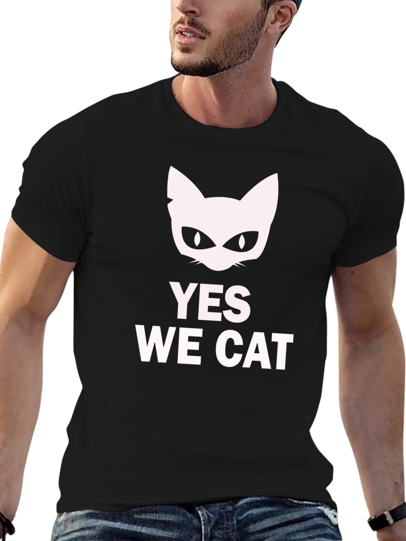 Yes We Cat T-Shirt - Funny Cat Lover Tee