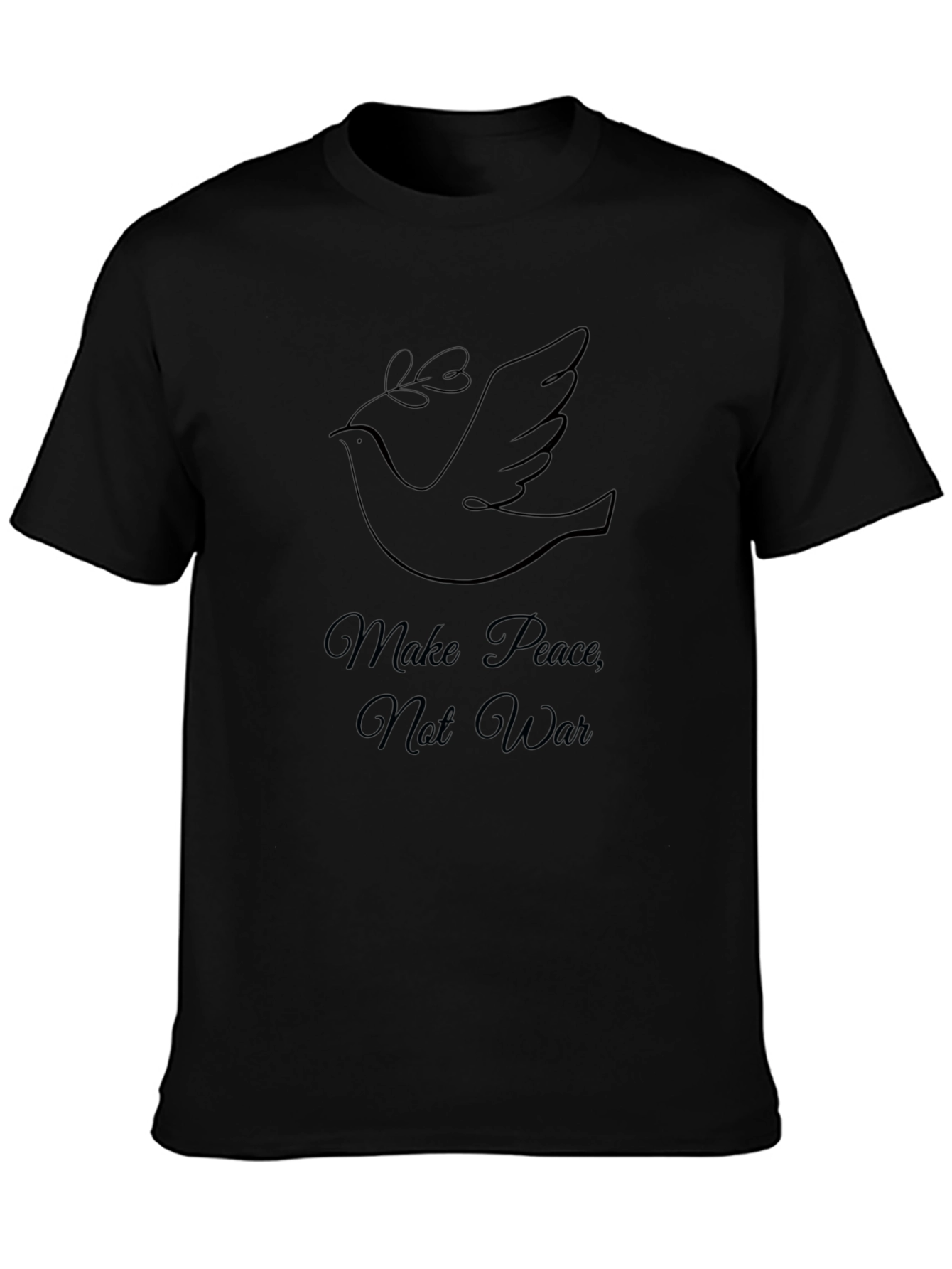 Make Peace Not War Dove Graphic Tee - Unisex