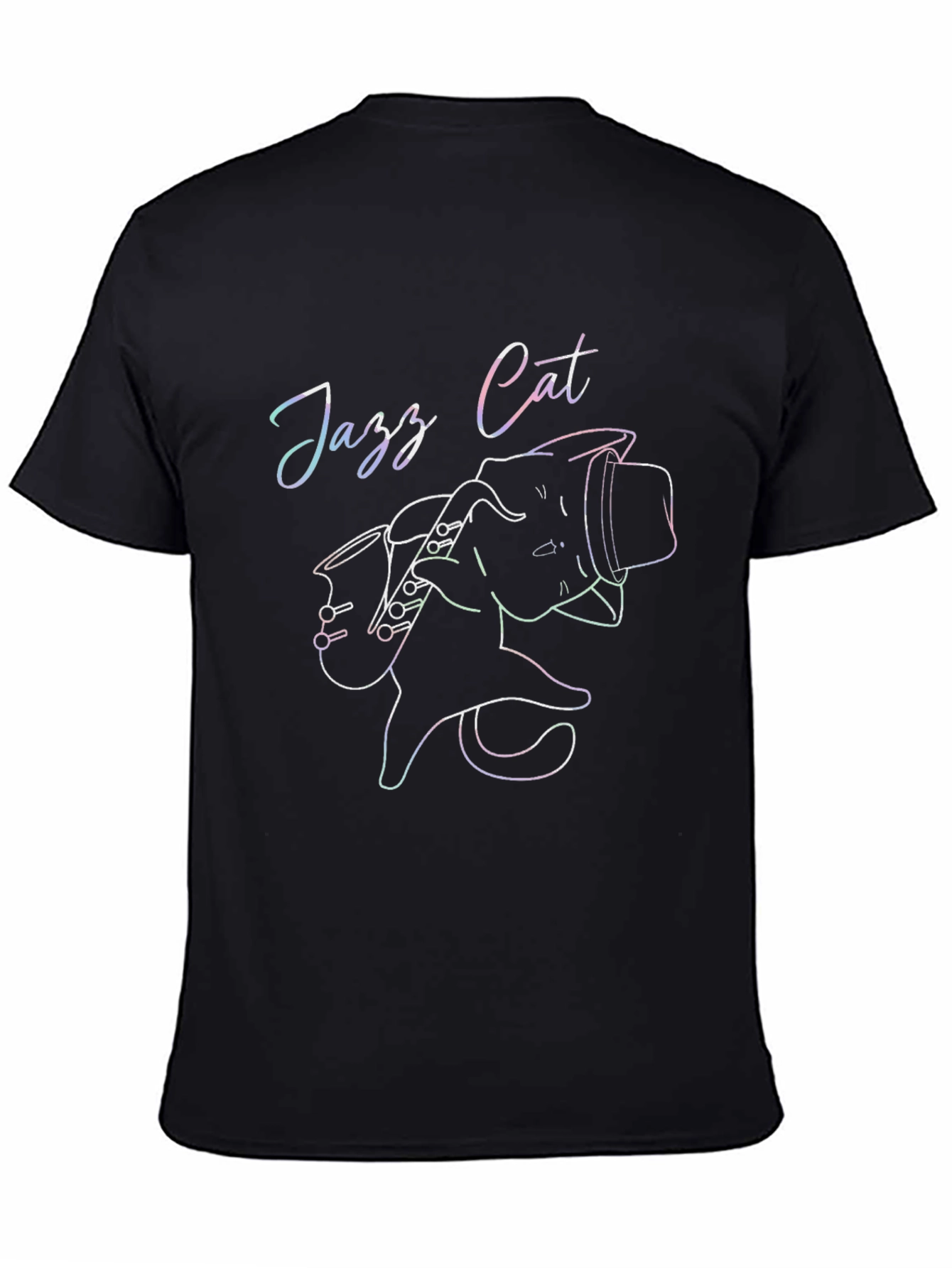 Jazz Cat T-Shirt - Cool Cat Musician Tee