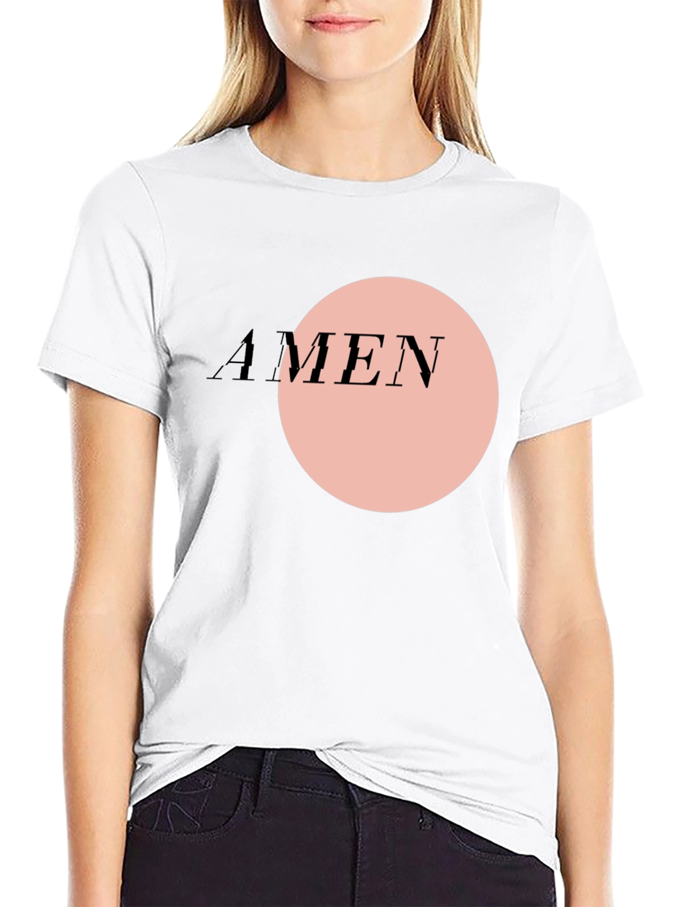 Amen Graphic Tee - Stylish Comfort
