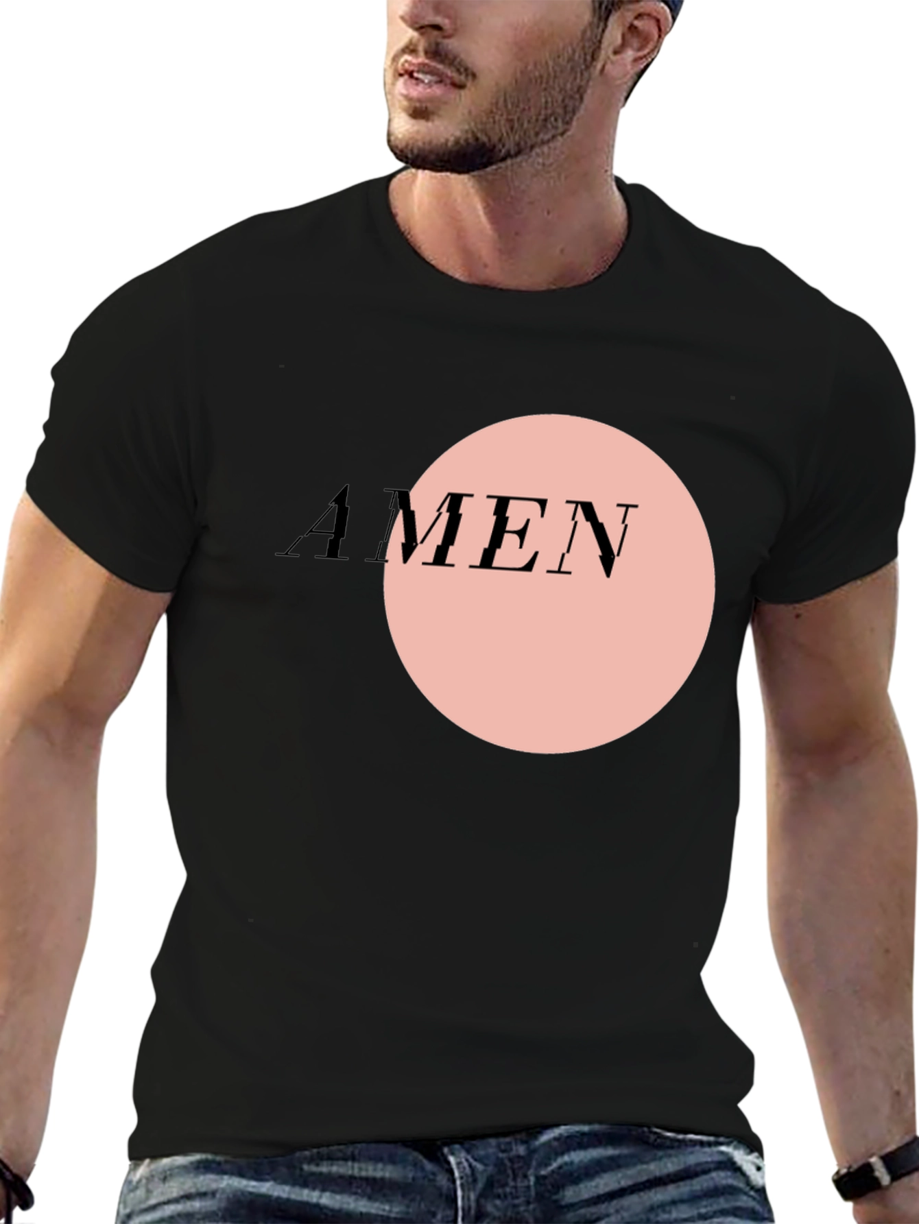 Amen Graphic Tee - Stylish Comfort