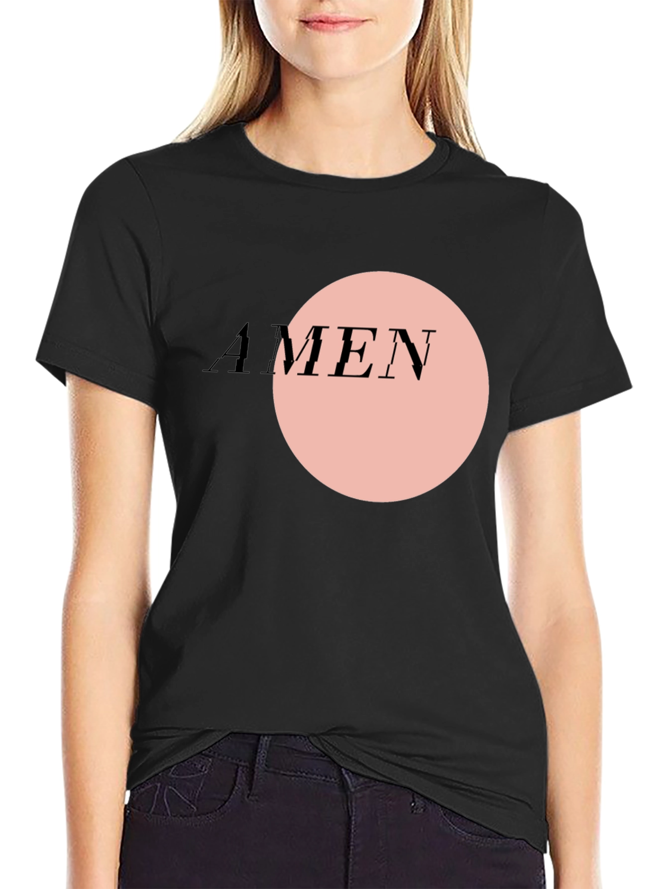 Amen Graphic Tee - Stylish Comfort