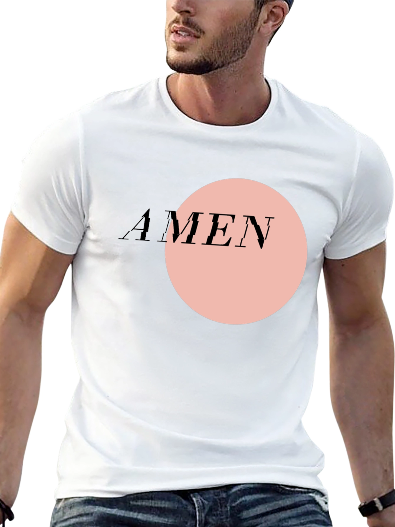 Amen Graphic Tee - Stylish Comfort