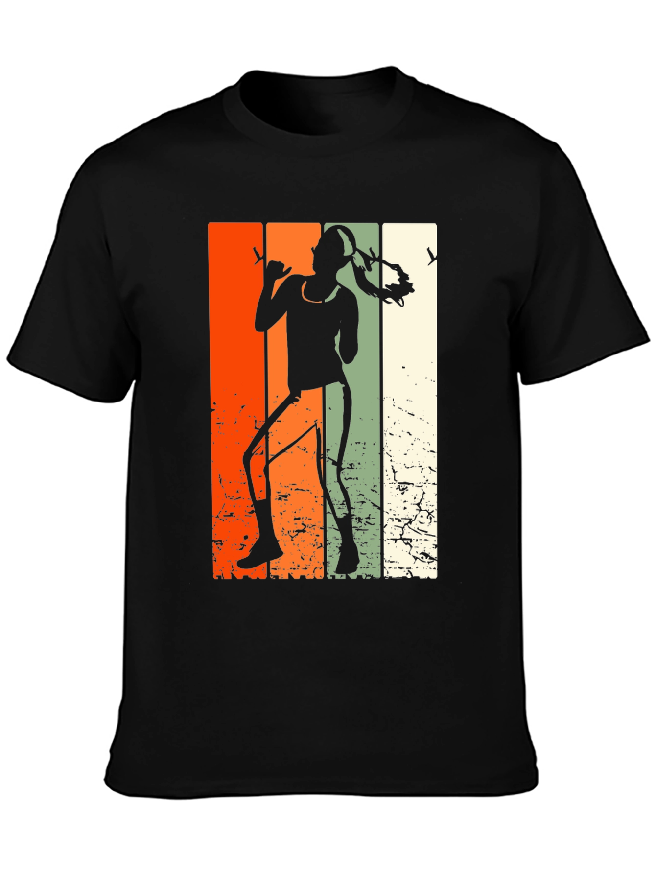 Retro Tennis Player T-Shirt